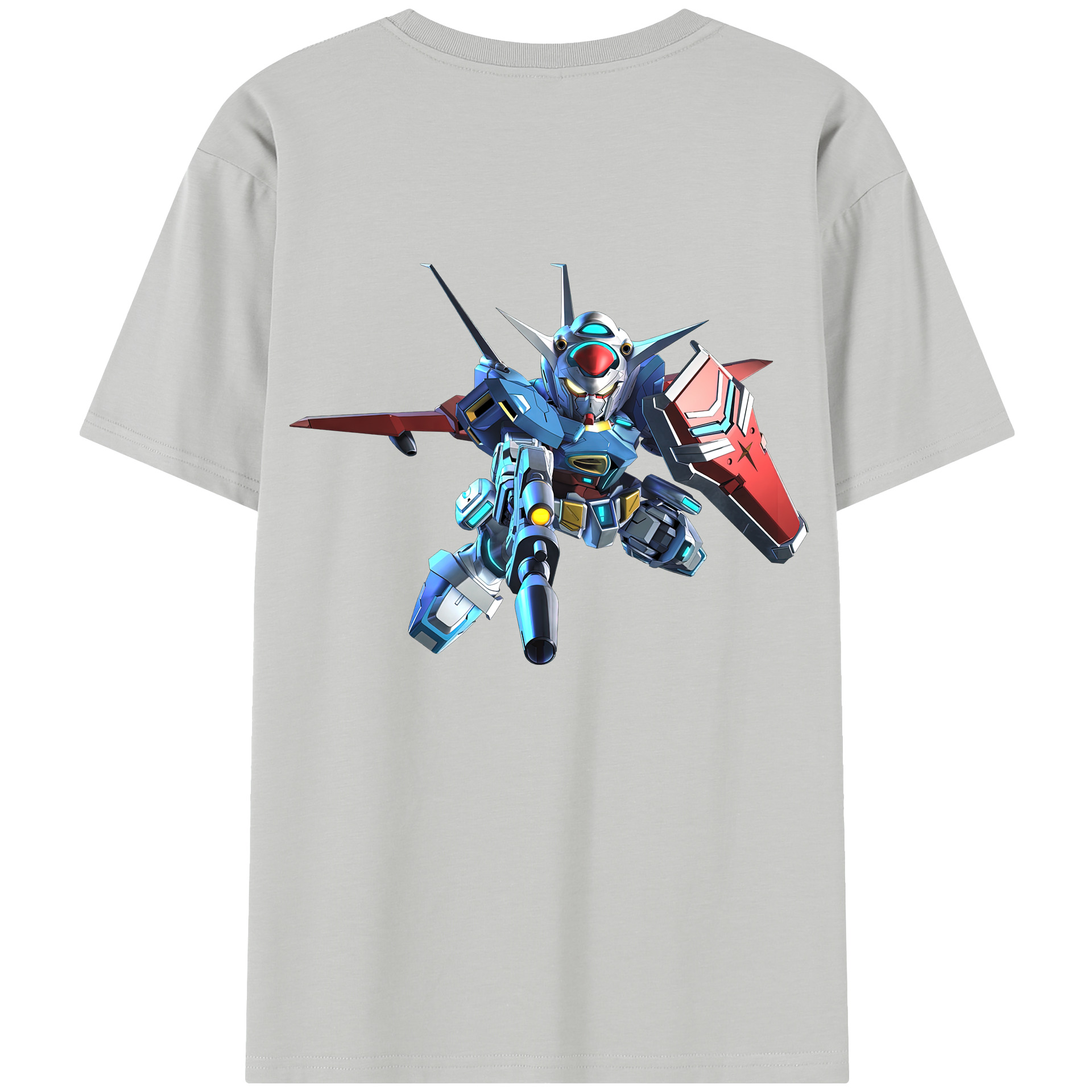 （画像用） 機動戦士ガンダム Mobile Suit Gundam レディース半袖Tシャツ(バックプリント)