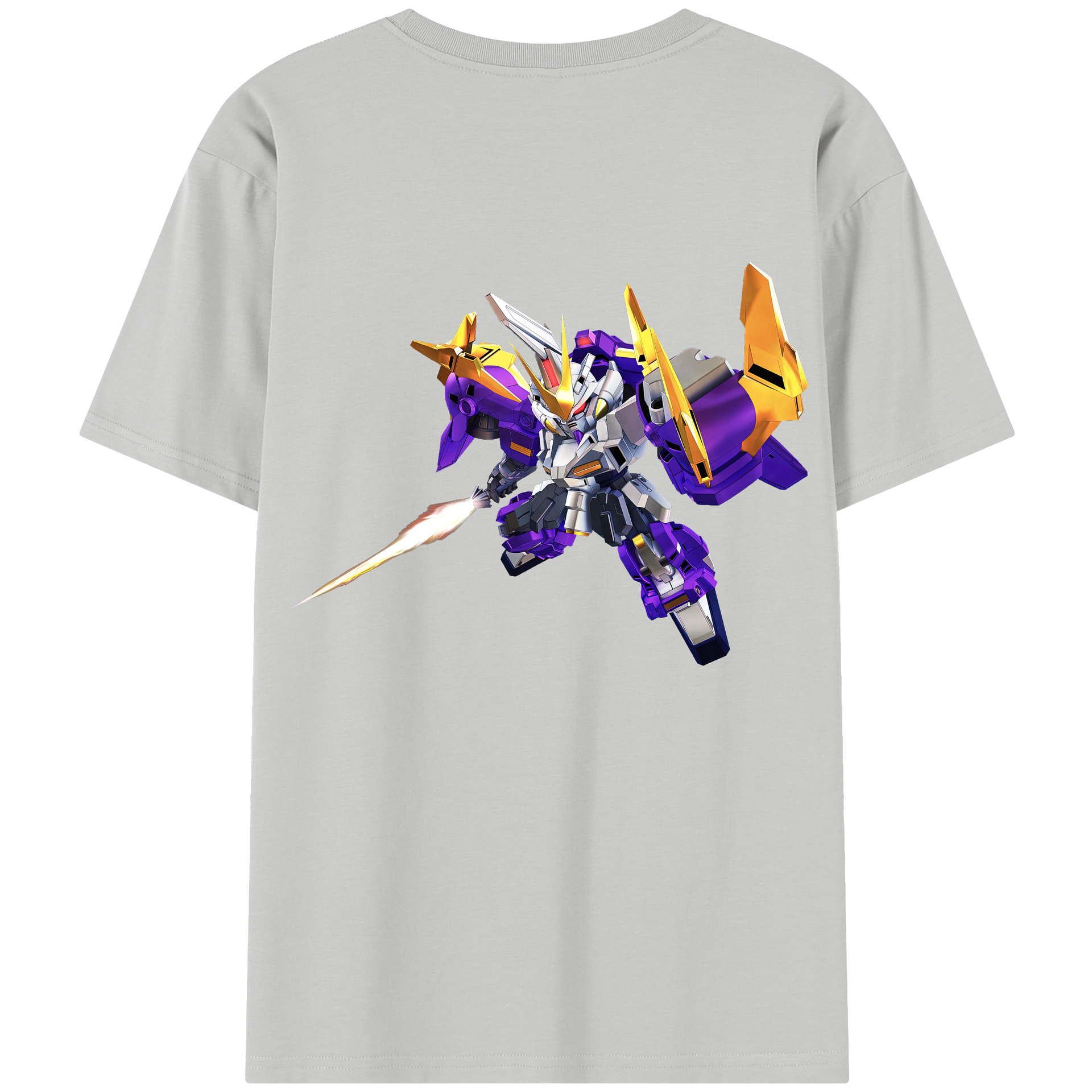 （画像用） 機動戦士ガンダム Mobile Suit Gundam レディース半袖Tシャツ(バックプリント)