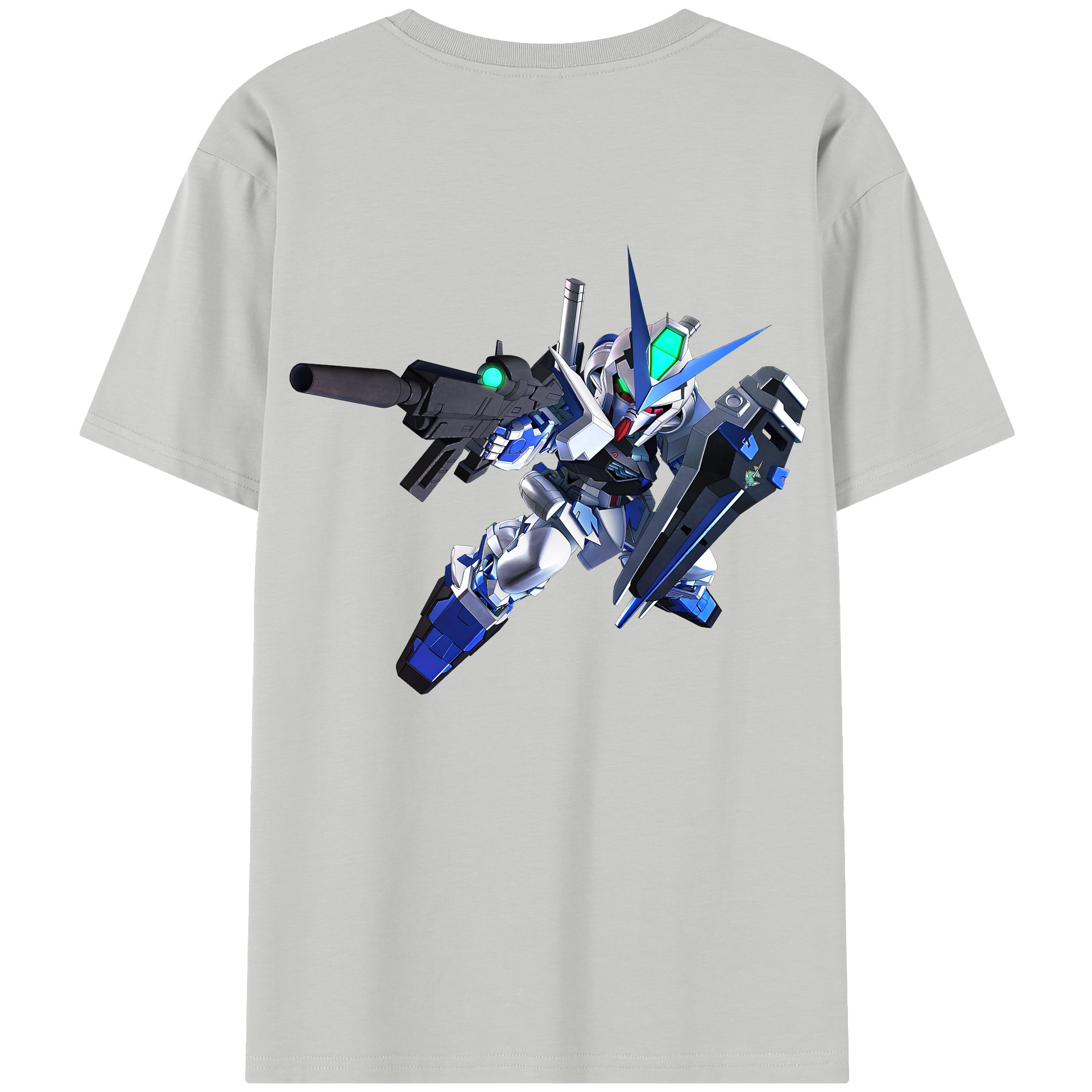 （画像用） 機動戦士ガンダム Mobile Suit Gundam レディース半袖Tシャツ(バックプリント)