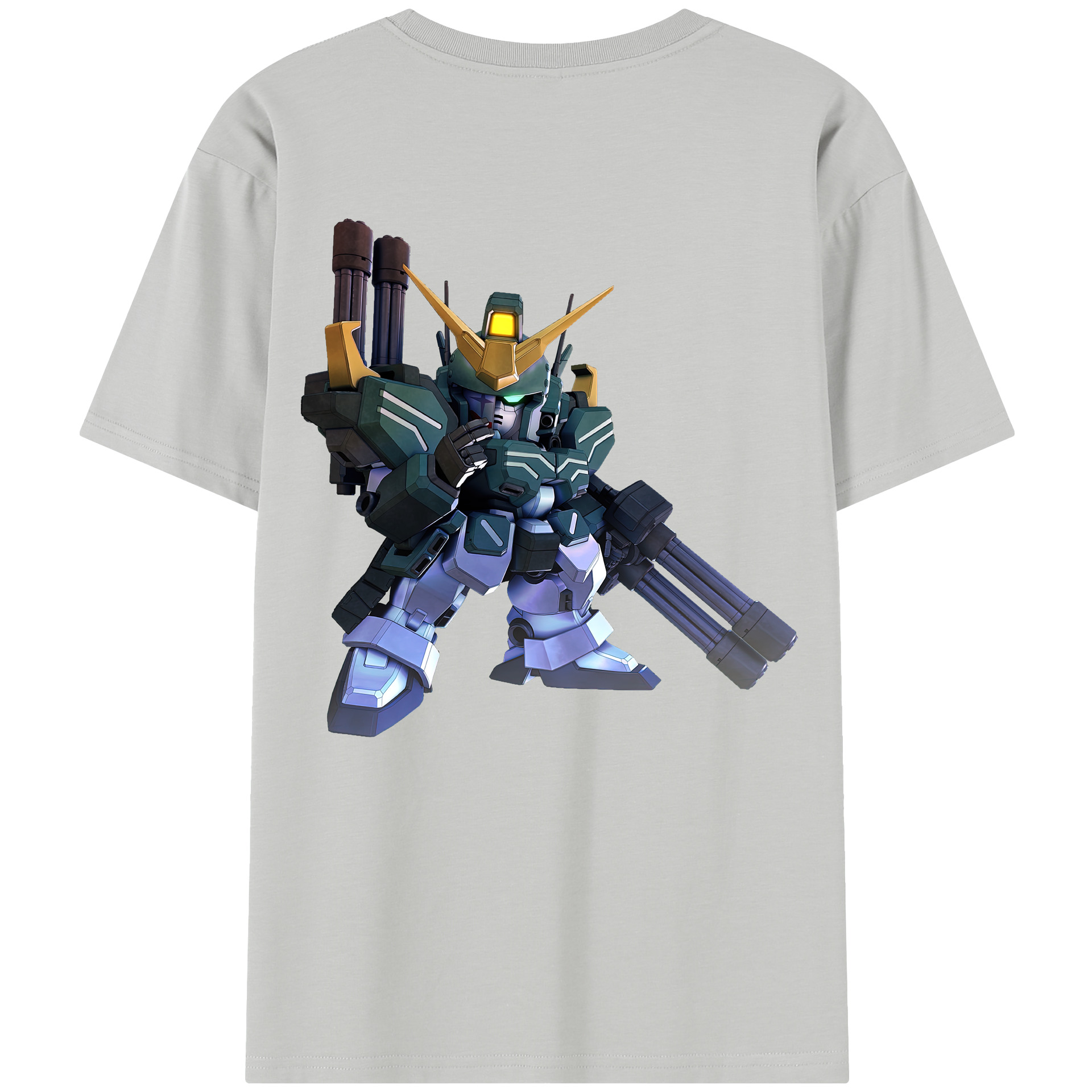 （画像用） 機動戦士ガンダム Mobile Suit Gundam レディース半袖Tシャツ(バックプリント)