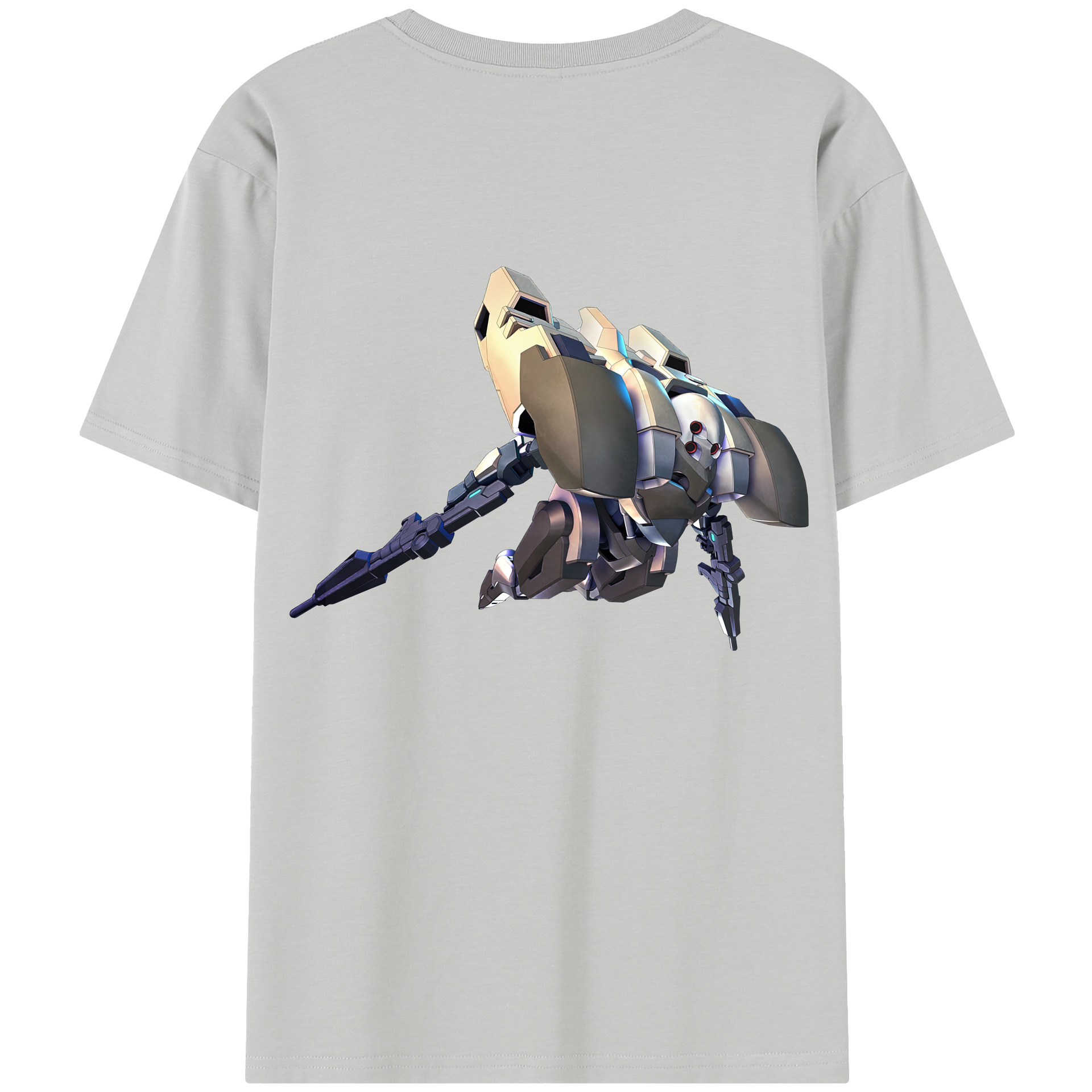 （画像用） 機動戦士ガンダム Mobile Suit Gundam レディース半袖Tシャツ(バックプリント)