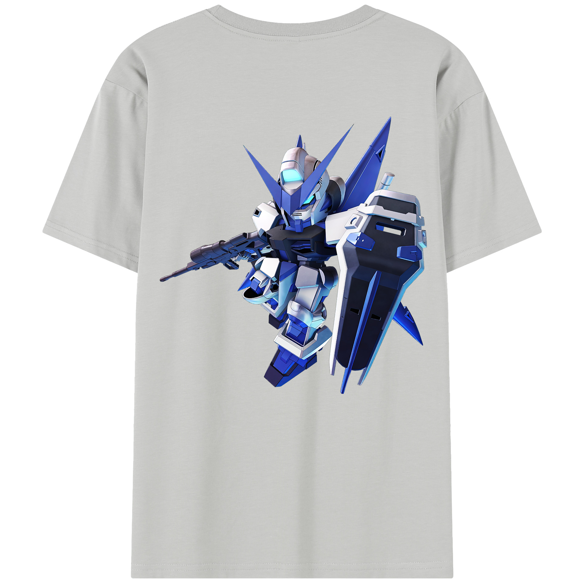 （画像用） 機動戦士ガンダム Mobile Suit Gundam レディース半袖Tシャツ(バックプリント)