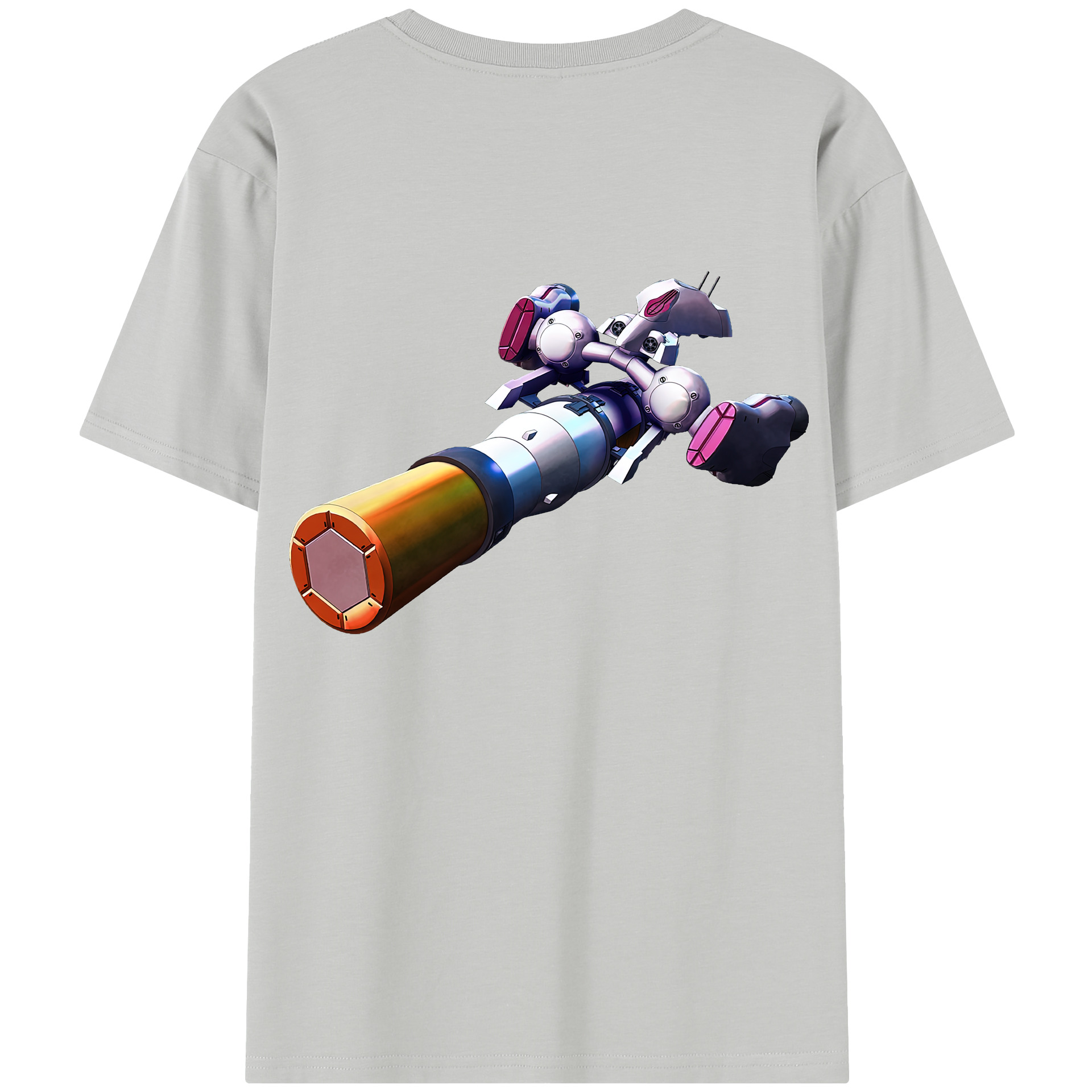 （画像用） 機動戦士ガンダム Mobile Suit Gundam レディース半袖Tシャツ(バックプリント)