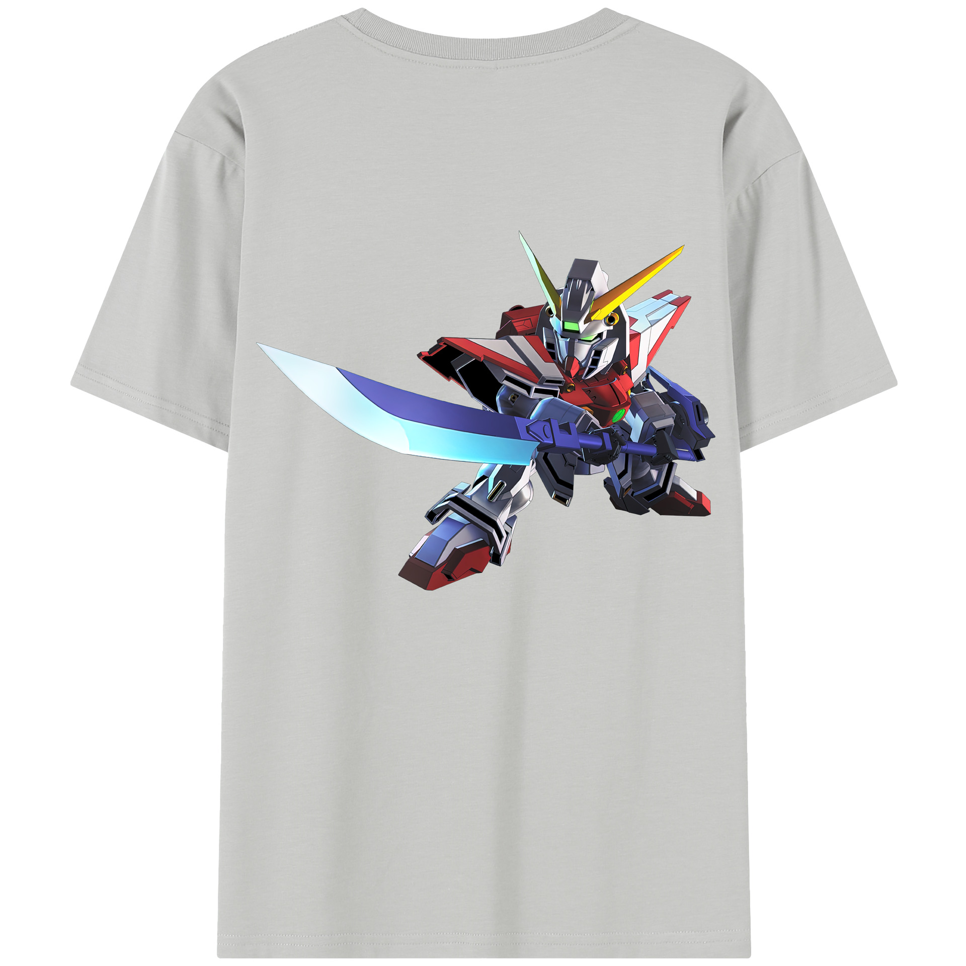 （画像用） 機動戦士ガンダム Mobile Suit Gundam レディース半袖Tシャツ(バックプリント)