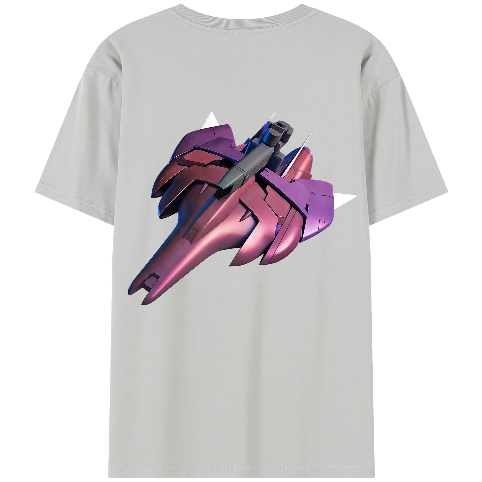 （画像用） 機動戦士ガンダム Mobile Suit Gundam レディース半袖Tシャツ(バックプリント)