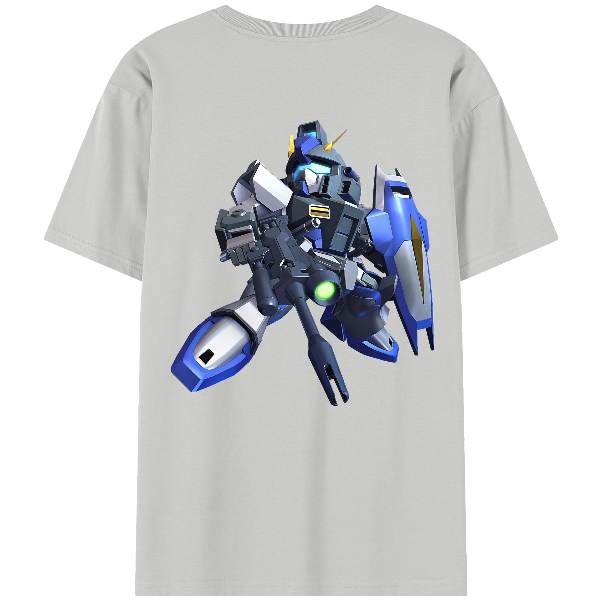 （画像用） 機動戦士ガンダム Mobile Suit Gundam レディース半袖Tシャツ(バックプリント)
