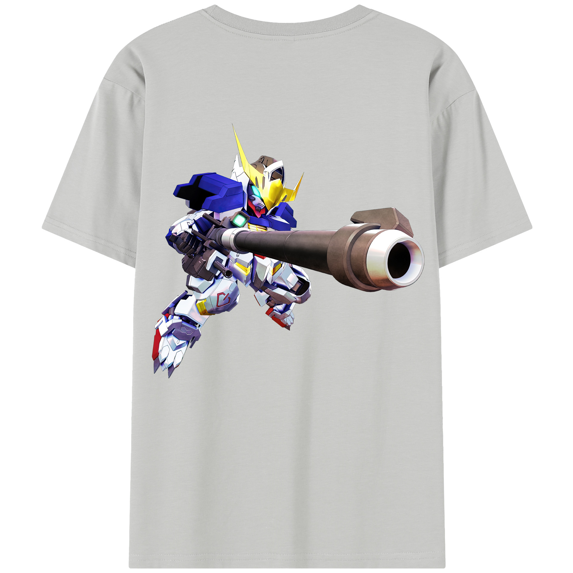 （画像用） 機動戦士ガンダム Mobile Suit Gundam レディース半袖Tシャツ(バックプリント)
