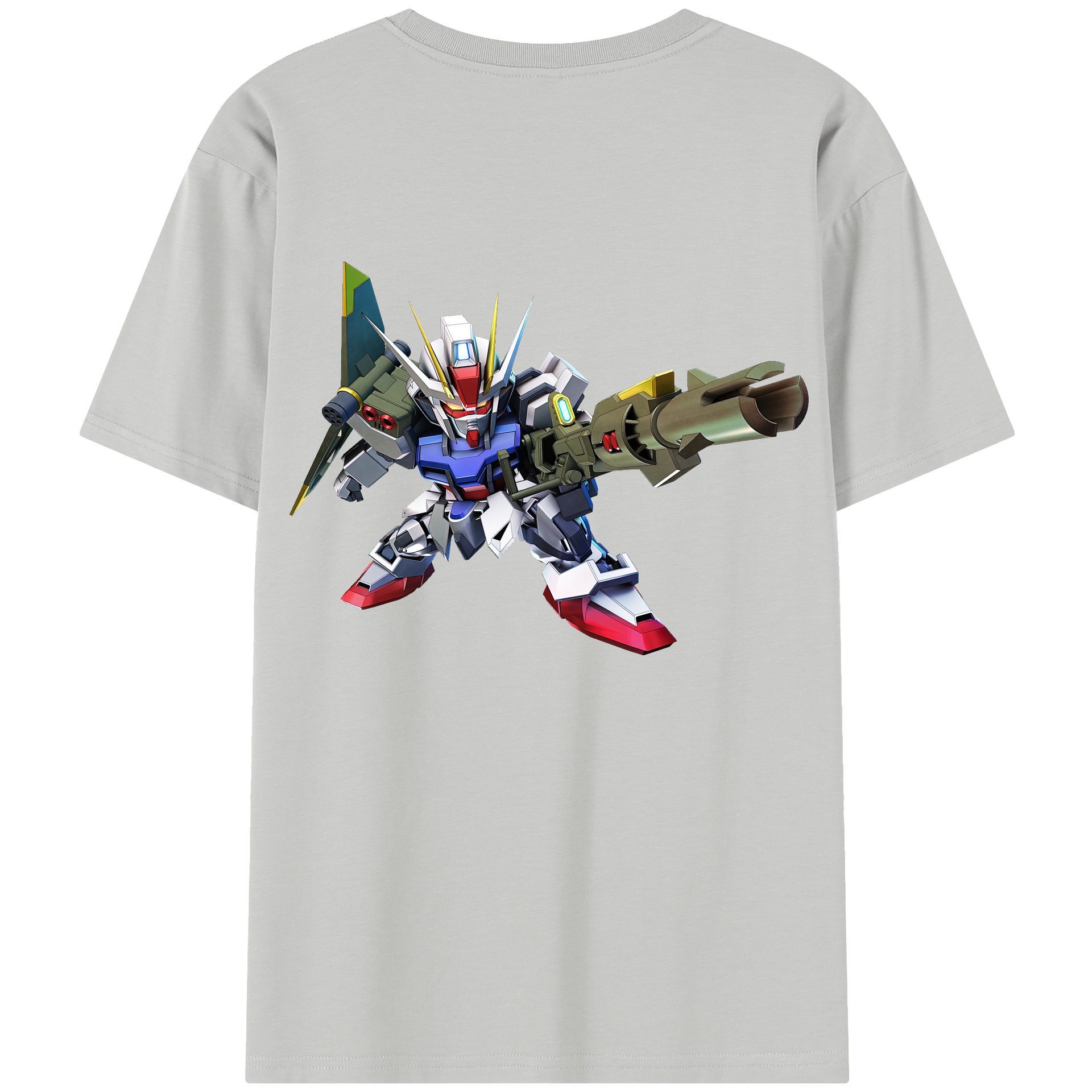（画像用） 機動戦士ガンダム Mobile Suit Gundam レディース半袖Tシャツ(バックプリント)