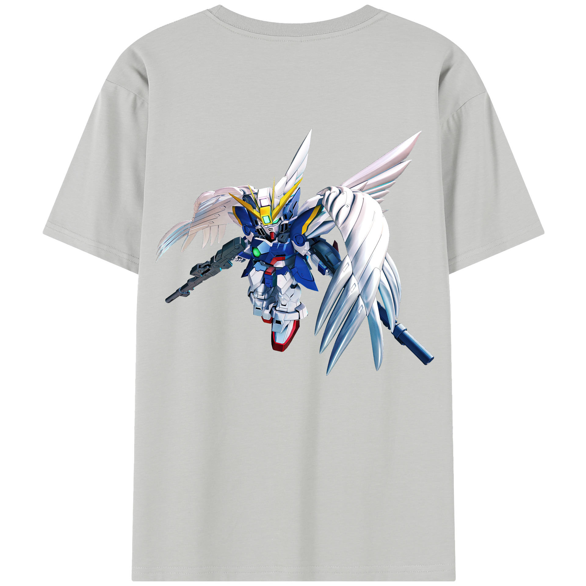 （画像用） 機動戦士ガンダム Mobile Suit Gundam レディース半袖Tシャツ(バックプリント)