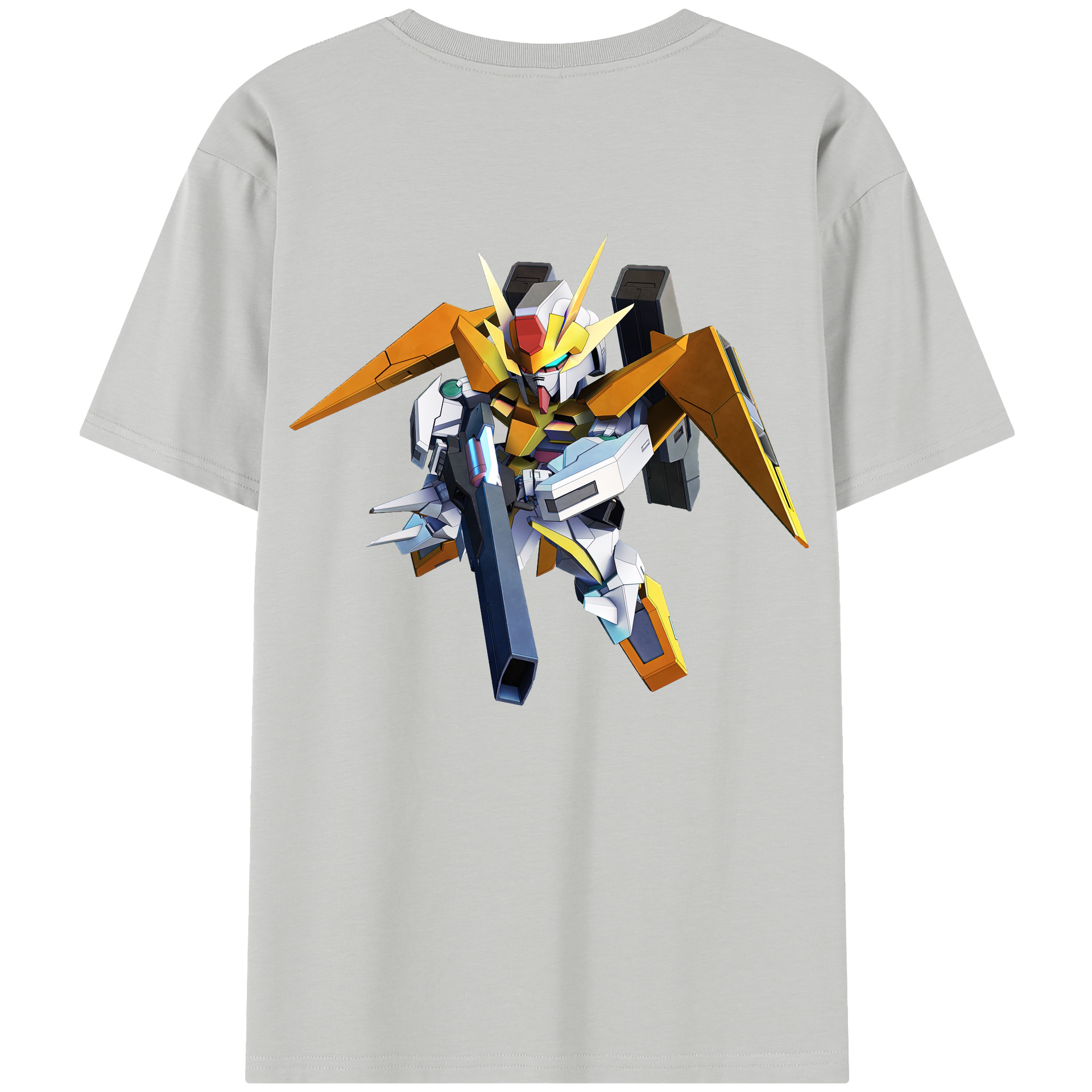 （画像用） 機動戦士ガンダム Mobile Suit Gundam レディース半袖Tシャツ(バックプリント)