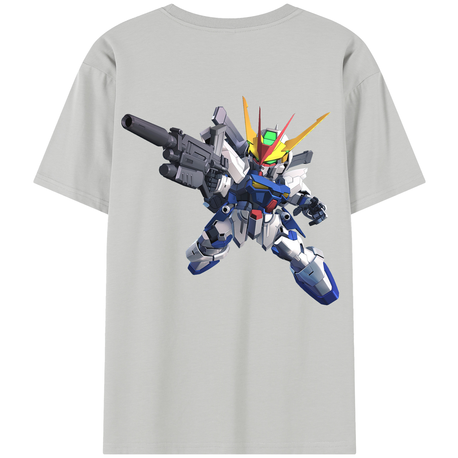 （画像用） 機動戦士ガンダム Mobile Suit Gundam レディース半袖Tシャツ(バックプリント)