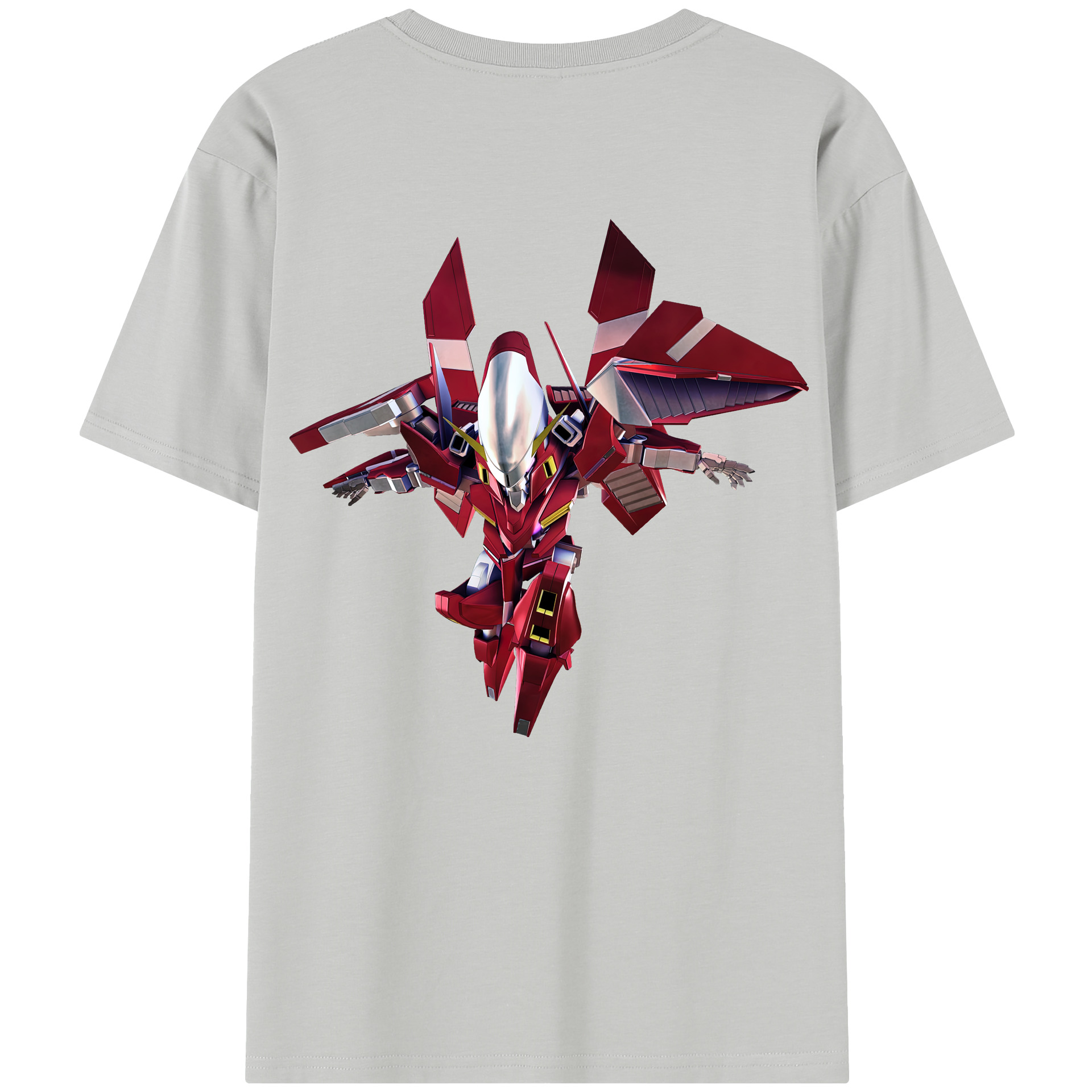 （画像用） 機動戦士ガンダム Mobile Suit Gundam レディース半袖Tシャツ(バックプリント)