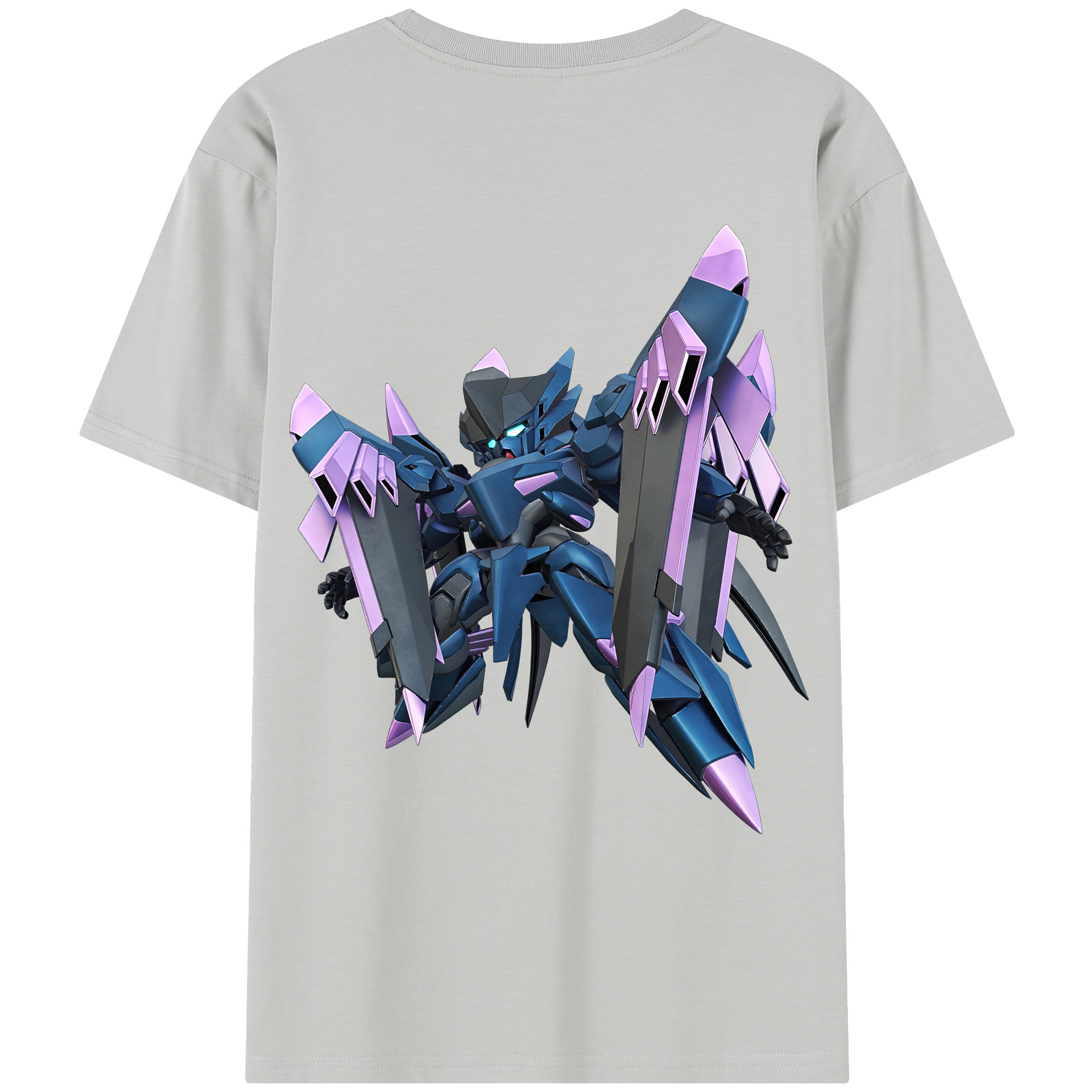 （画像用） 機動戦士ガンダム Mobile Suit Gundam レディース半袖Tシャツ(バックプリント)