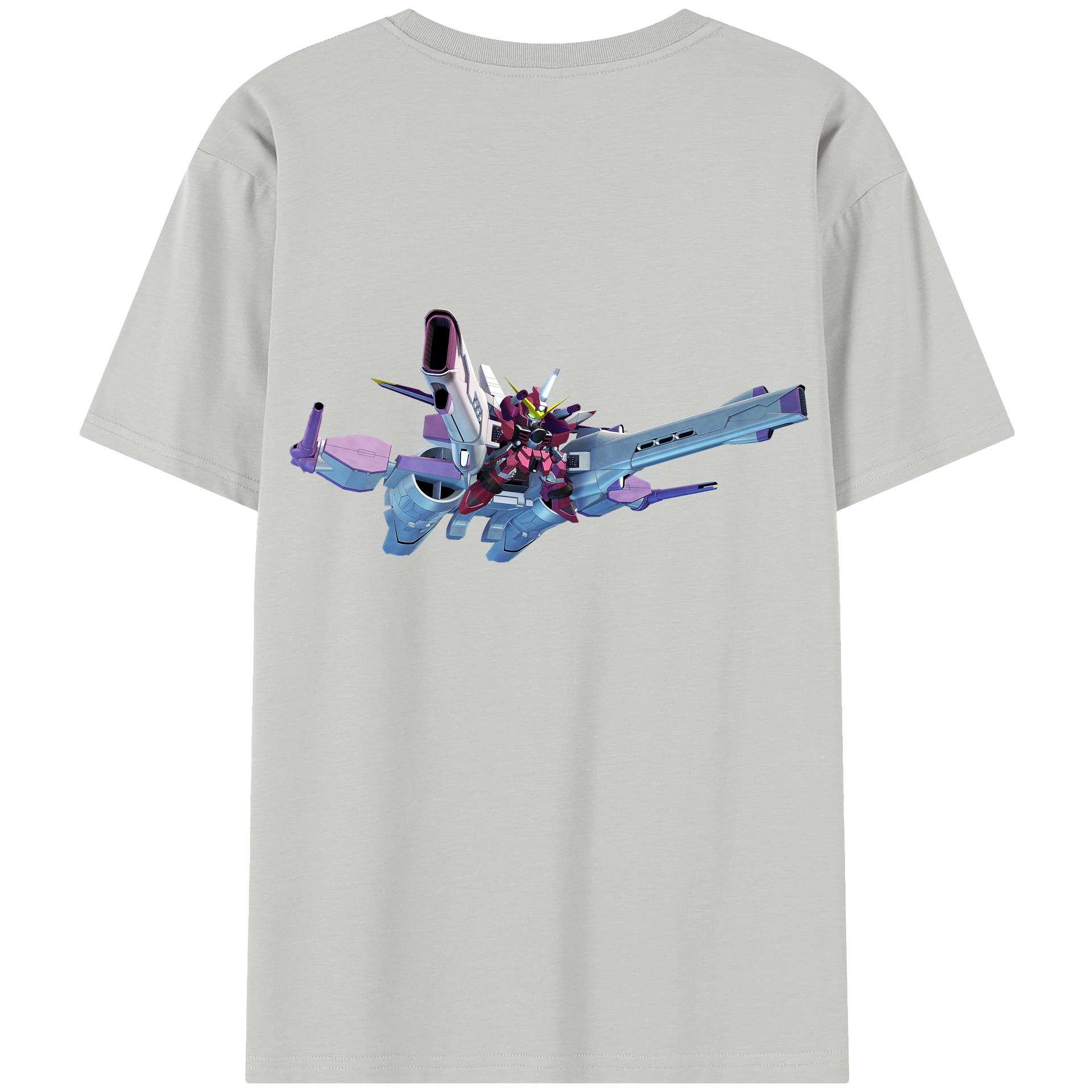 （画像用） 機動戦士ガンダム Mobile Suit Gundam レディース半袖Tシャツ(バックプリント)