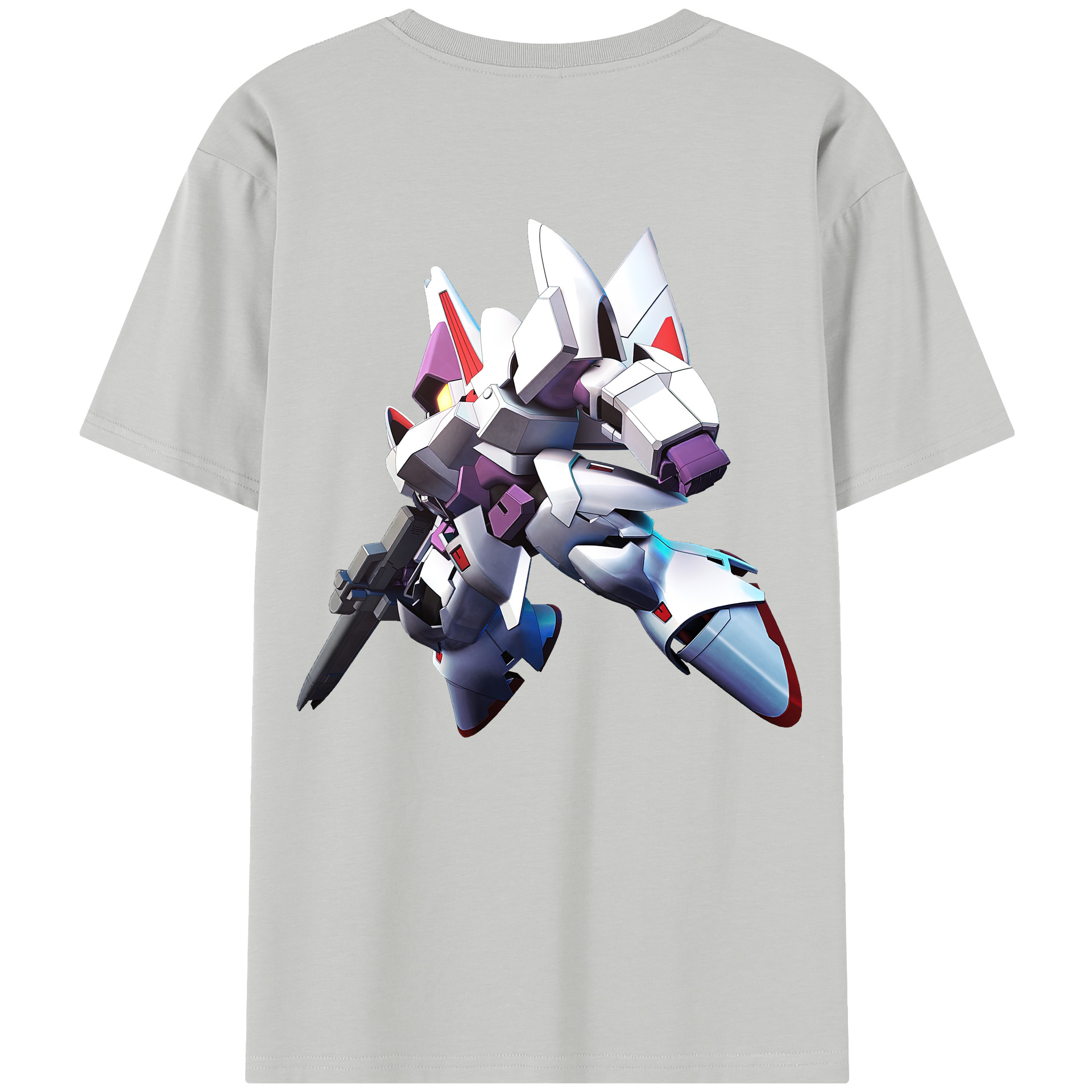 （画像用） 機動戦士ガンダム Mobile Suit Gundam レディース半袖Tシャツ(バックプリント)