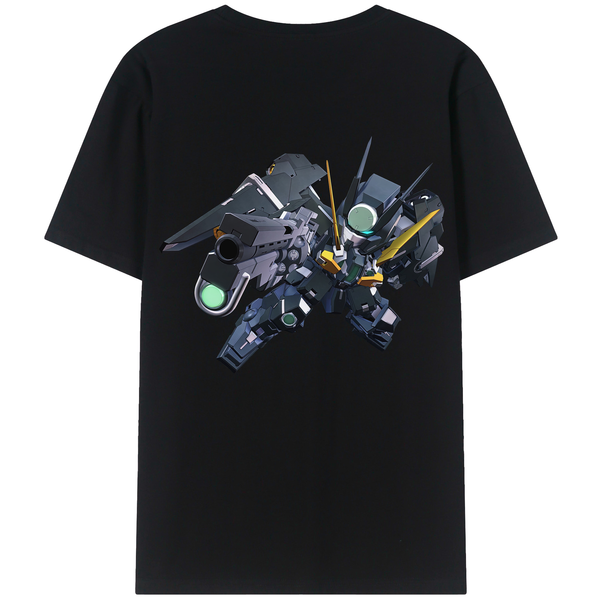 （画像用） 機動戦士ガンダム Mobile Suit Gundam レディース半袖Tシャツ(バックプリント)