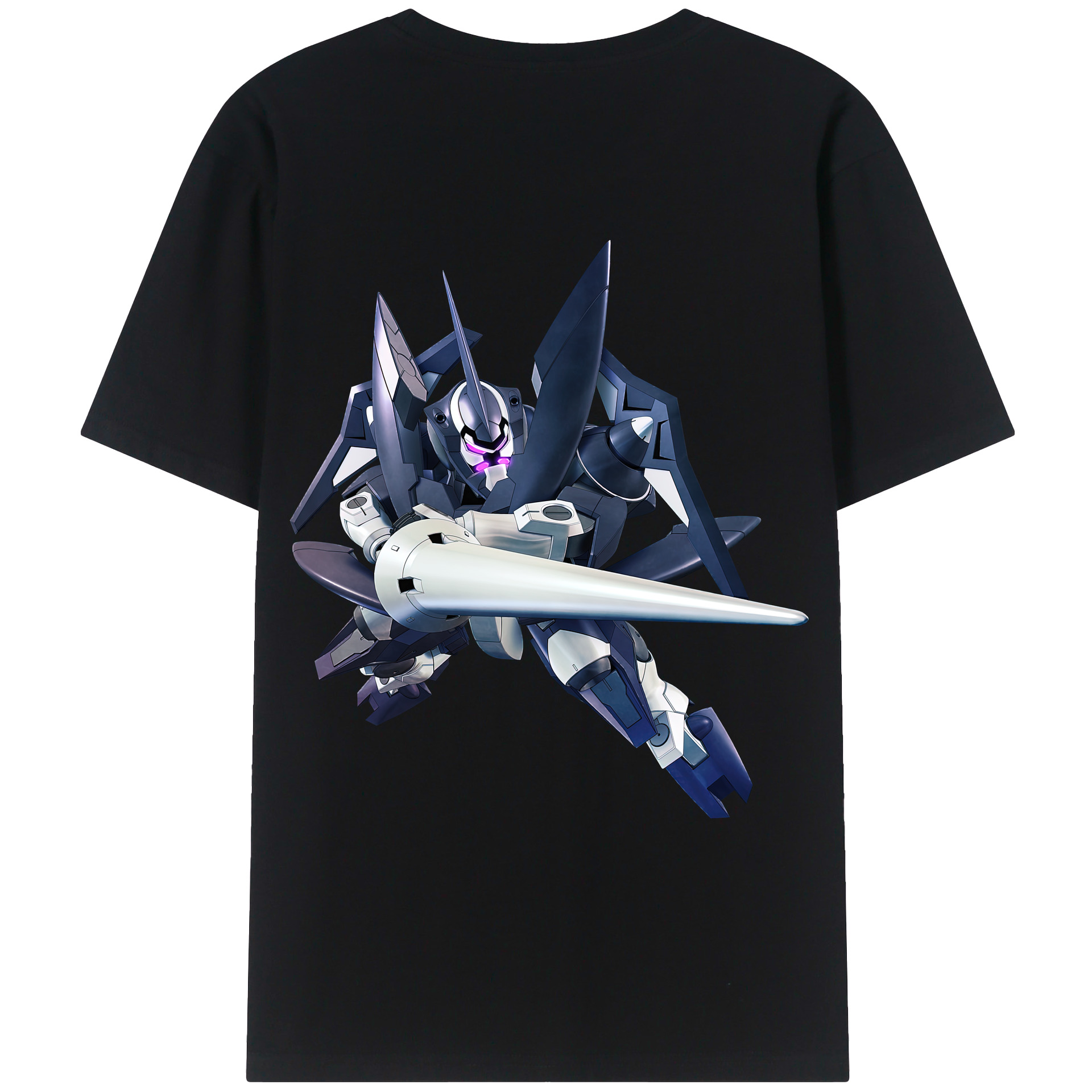 （画像用） 機動戦士ガンダム Mobile Suit Gundam レディース半袖Tシャツ(バックプリント)
