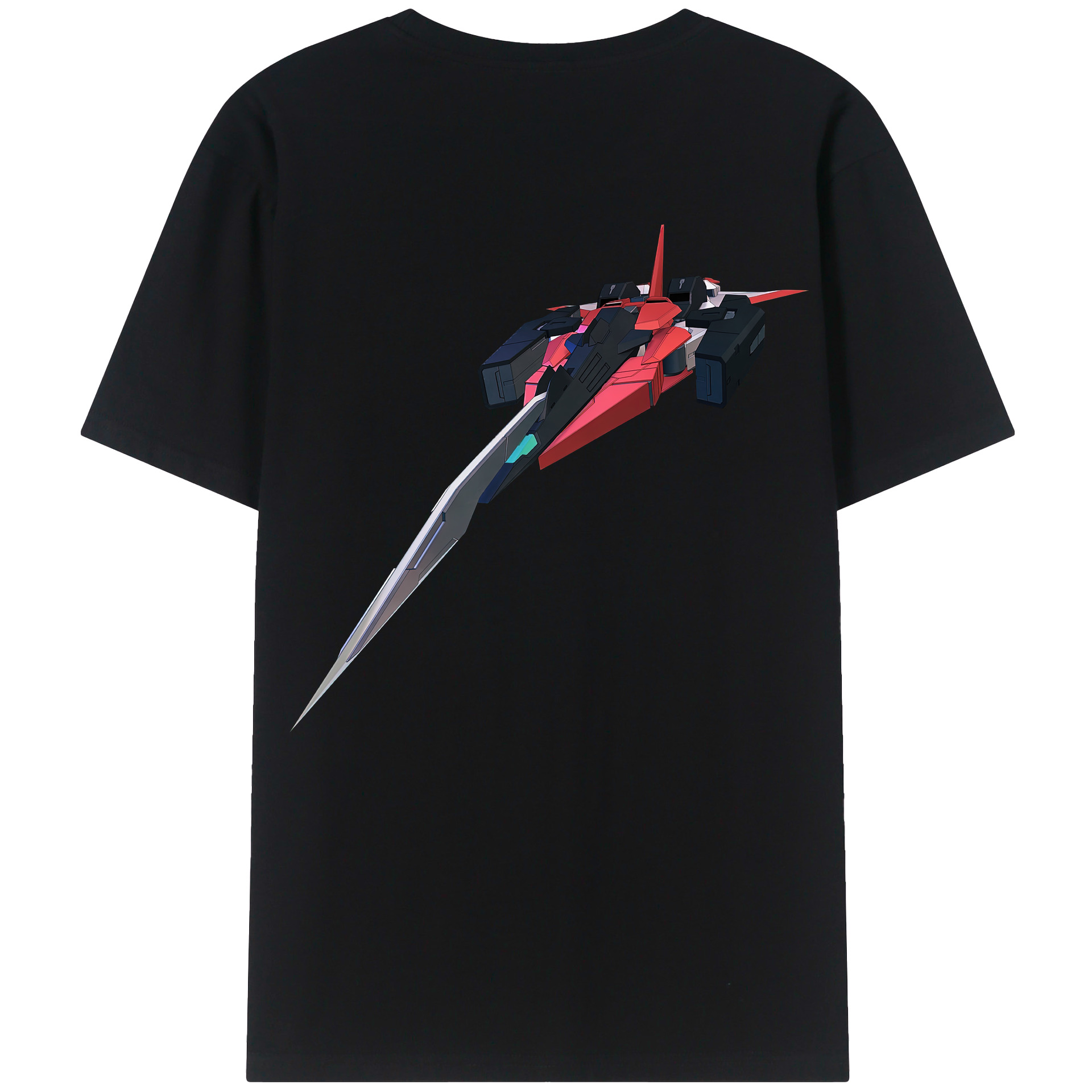 （画像用） 機動戦士ガンダム Mobile Suit Gundam レディース半袖Tシャツ(バックプリント)