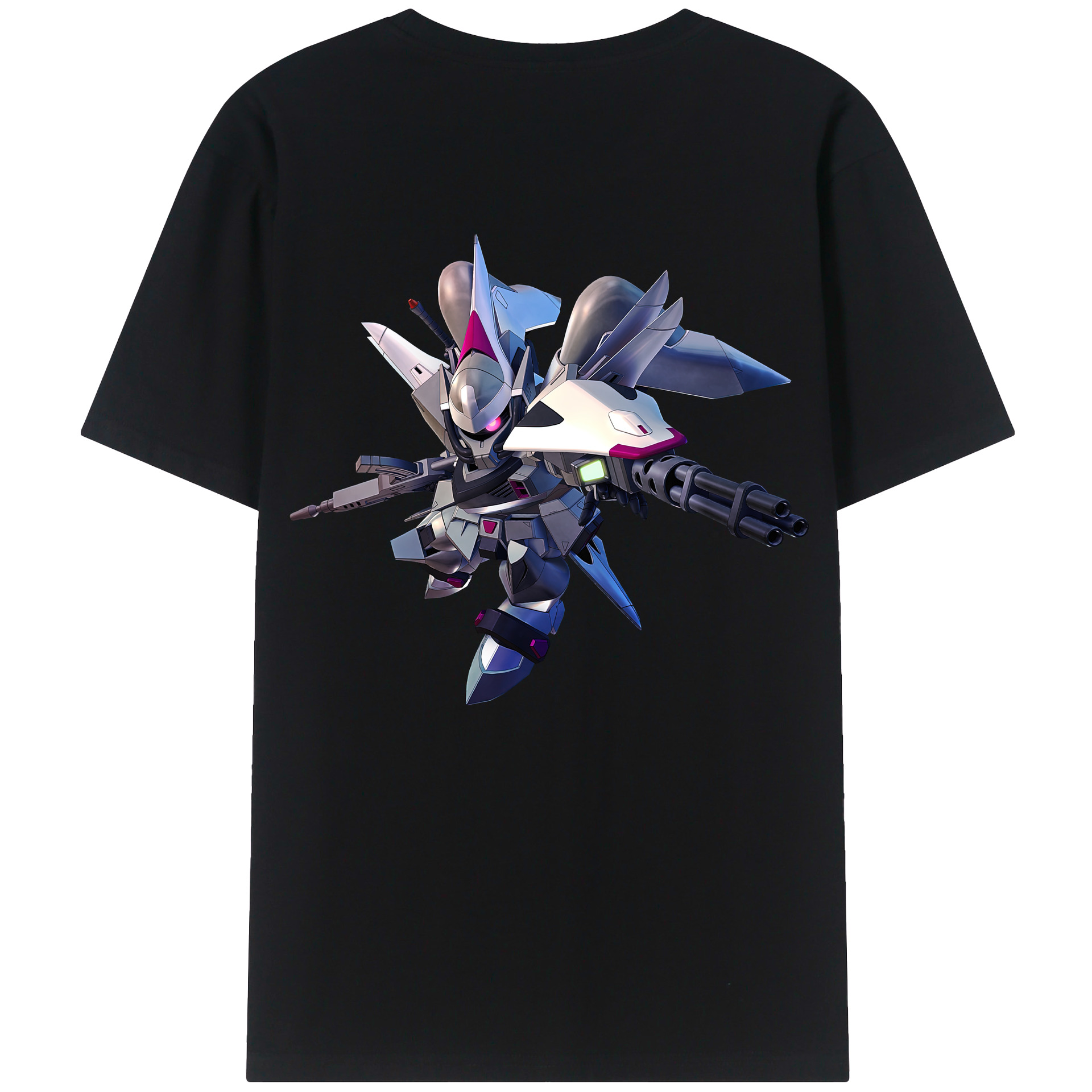 （画像用） 機動戦士ガンダム Mobile Suit Gundam レディース半袖Tシャツ(バックプリント)