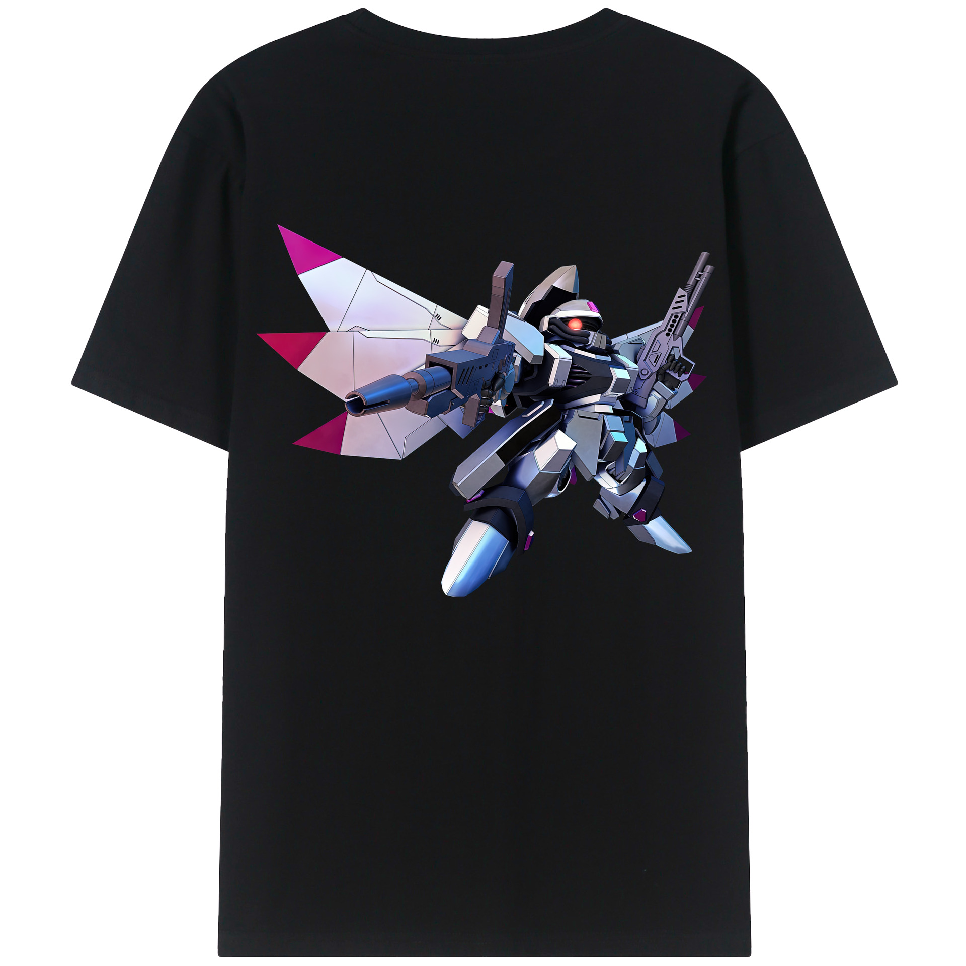 （画像用） 機動戦士ガンダム Mobile Suit Gundam レディース半袖Tシャツ(バックプリント)