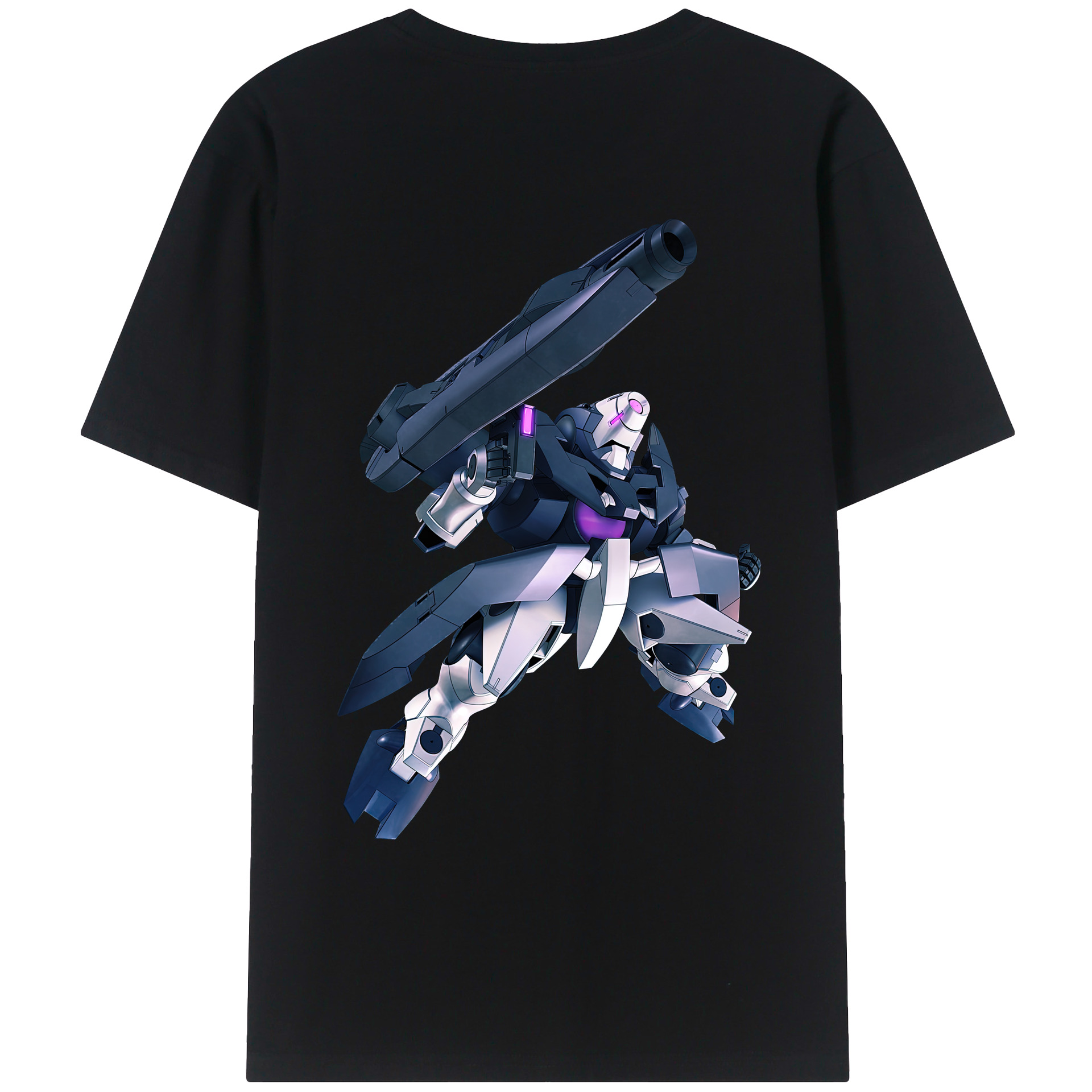 （画像用） 機動戦士ガンダム Mobile Suit Gundam レディース半袖Tシャツ(バックプリント)