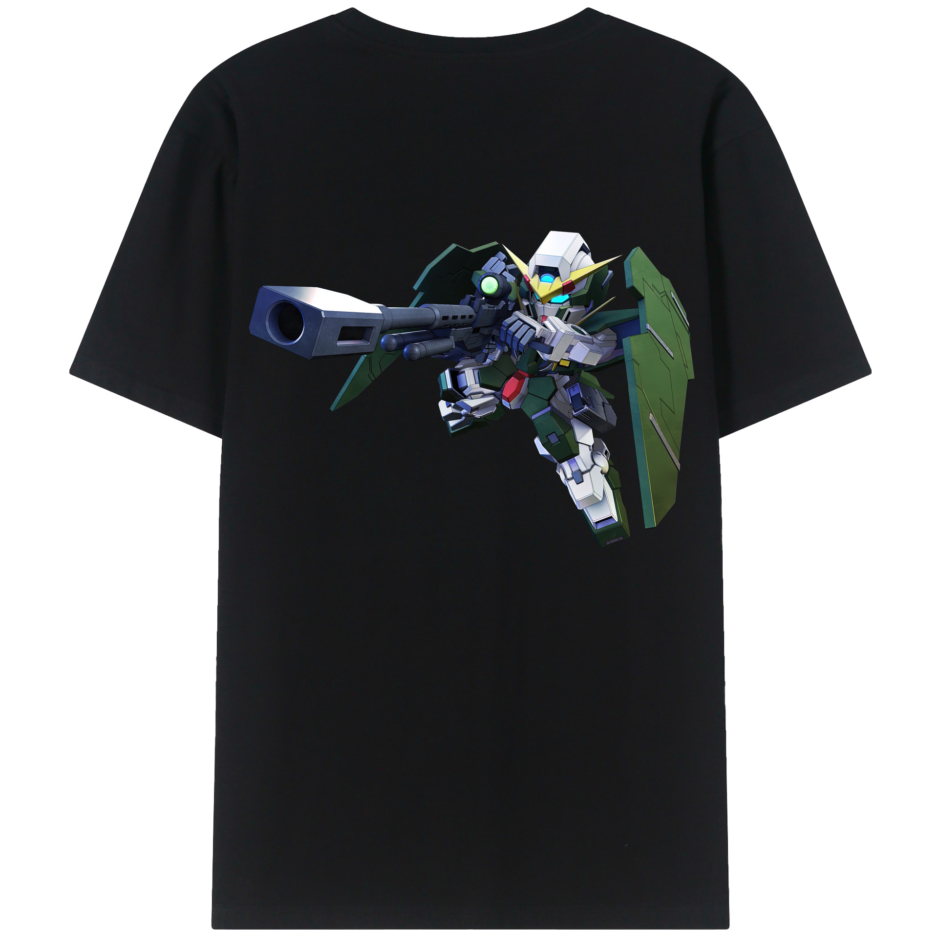 （画像用） 機動戦士ガンダム Mobile Suit Gundam レディース半袖Tシャツ(バックプリント)