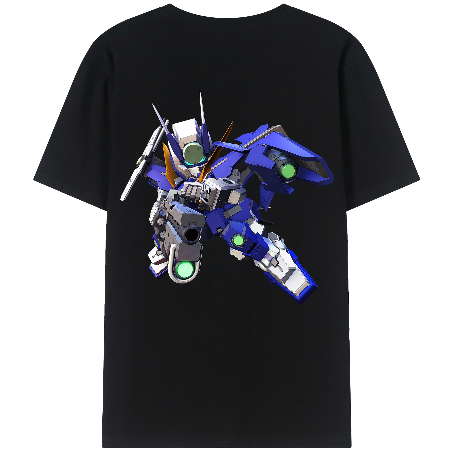 （画像用） 機動戦士ガンダム Mobile Suit Gundam レディース半袖Tシャツ(バックプリント)