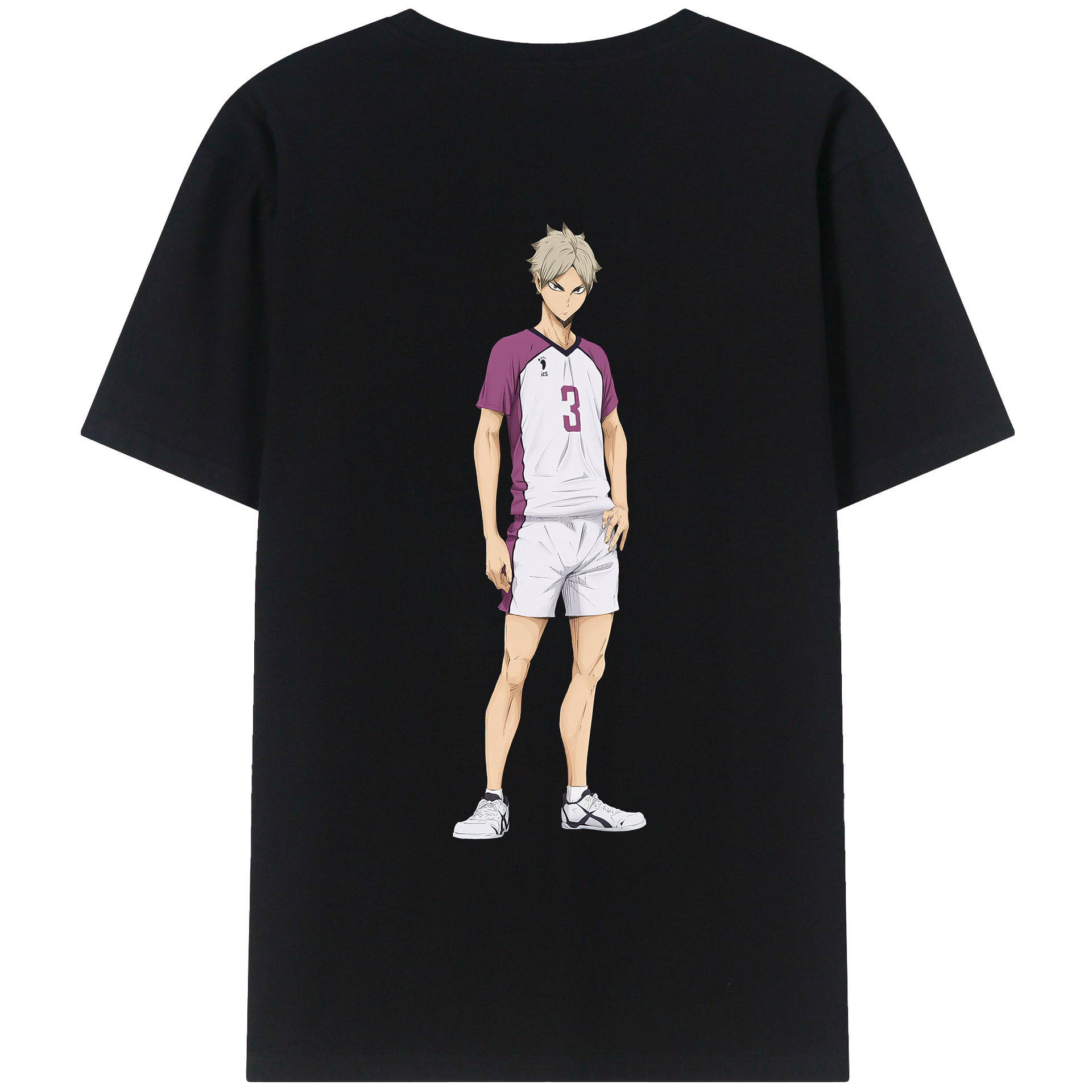 （画像用） 機動戦士ガンダム Mobile Suit Gundam レディース半袖Tシャツ(バックプリント)