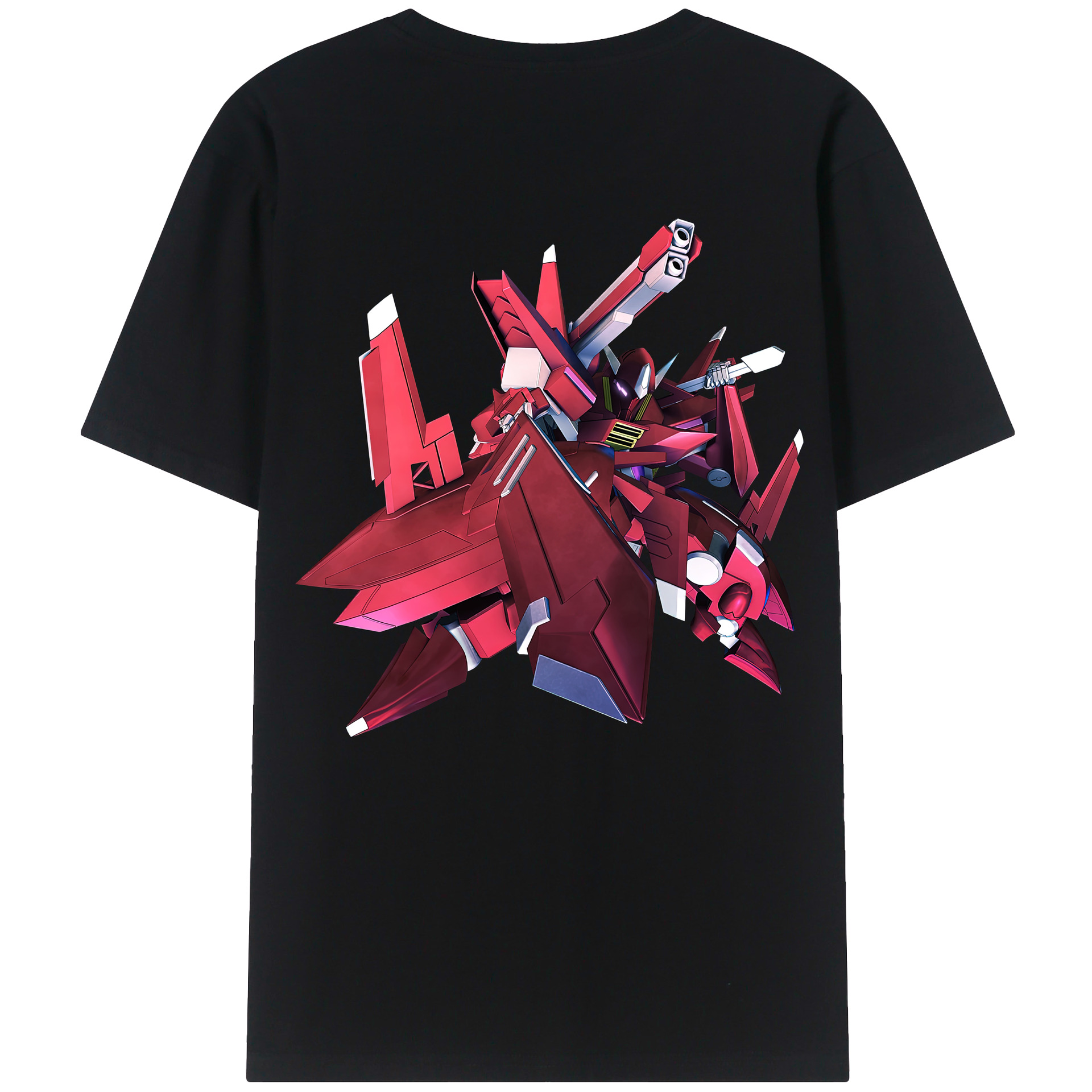 （画像用） 機動戦士ガンダム Mobile Suit Gundam レディース半袖Tシャツ(バックプリント)