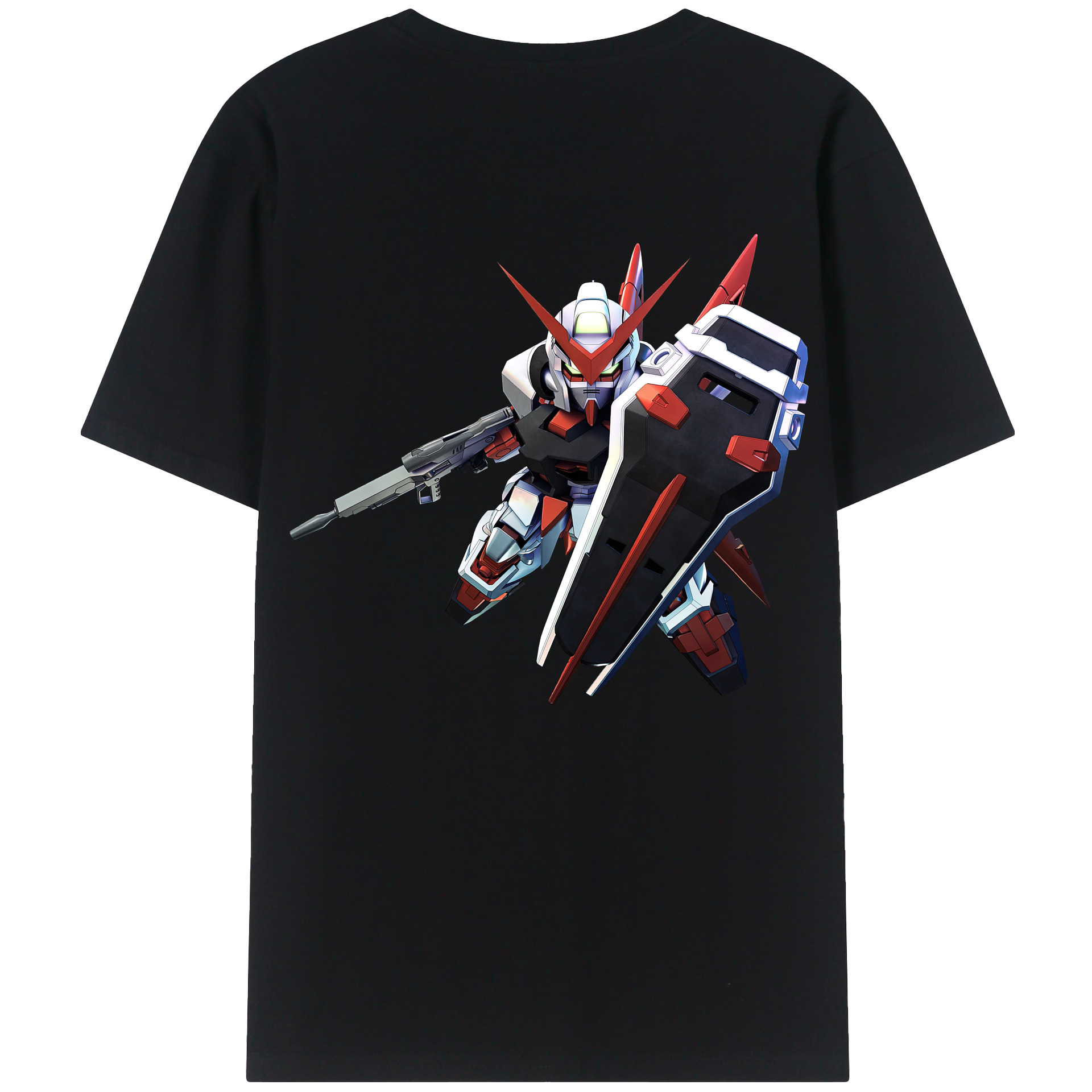 （画像用） 機動戦士ガンダム Mobile Suit Gundam レディース半袖Tシャツ(バックプリント)