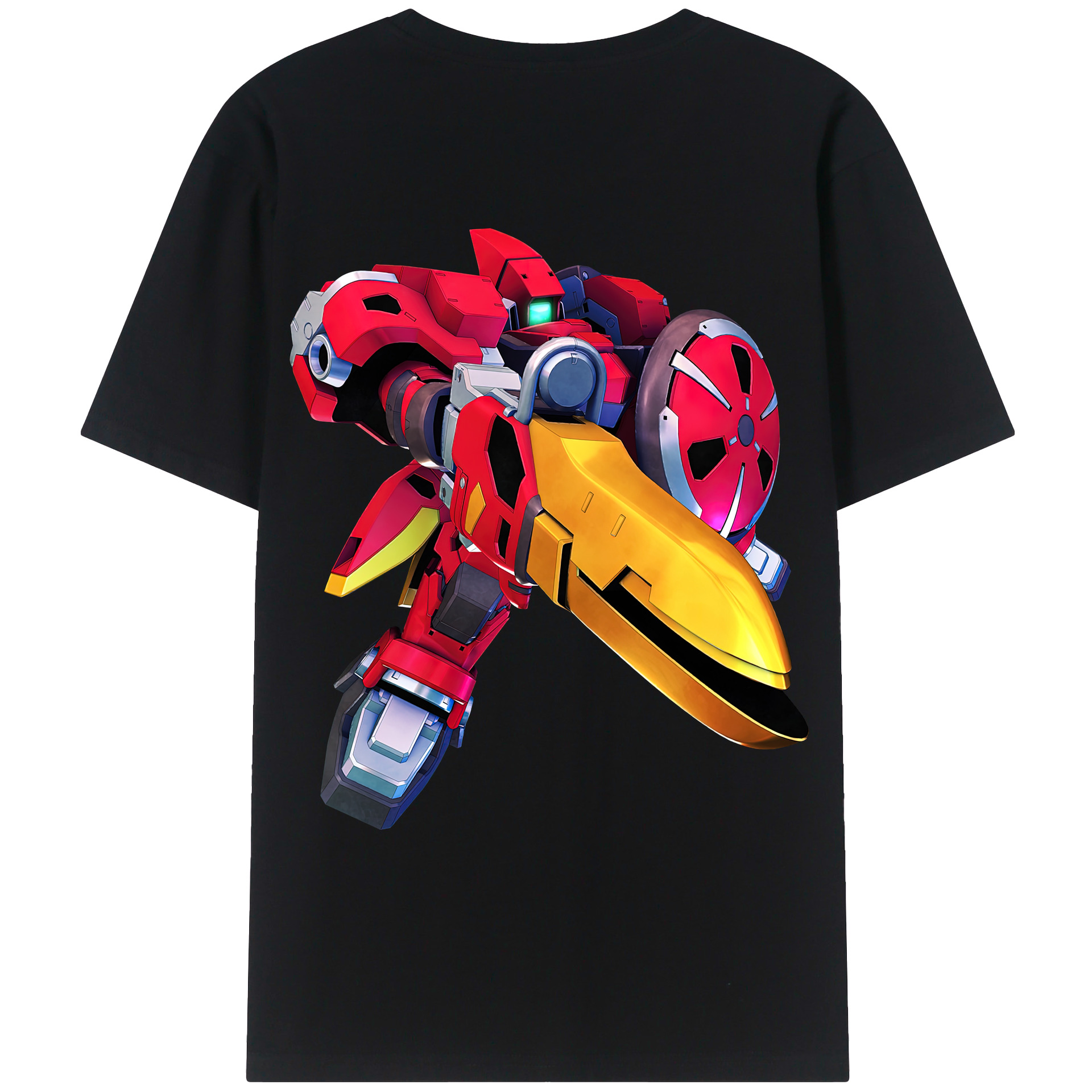 （画像用） 機動戦士ガンダム Mobile Suit Gundam レディース半袖Tシャツ(バックプリント)