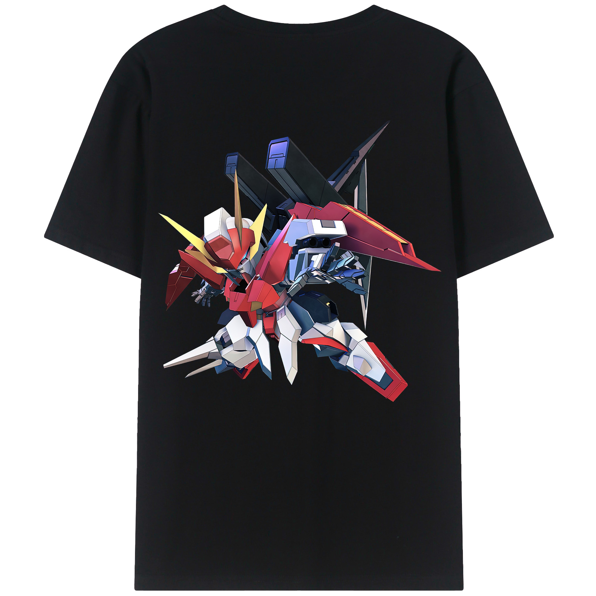（画像用） 機動戦士ガンダム Mobile Suit Gundam レディース半袖Tシャツ(バックプリント)