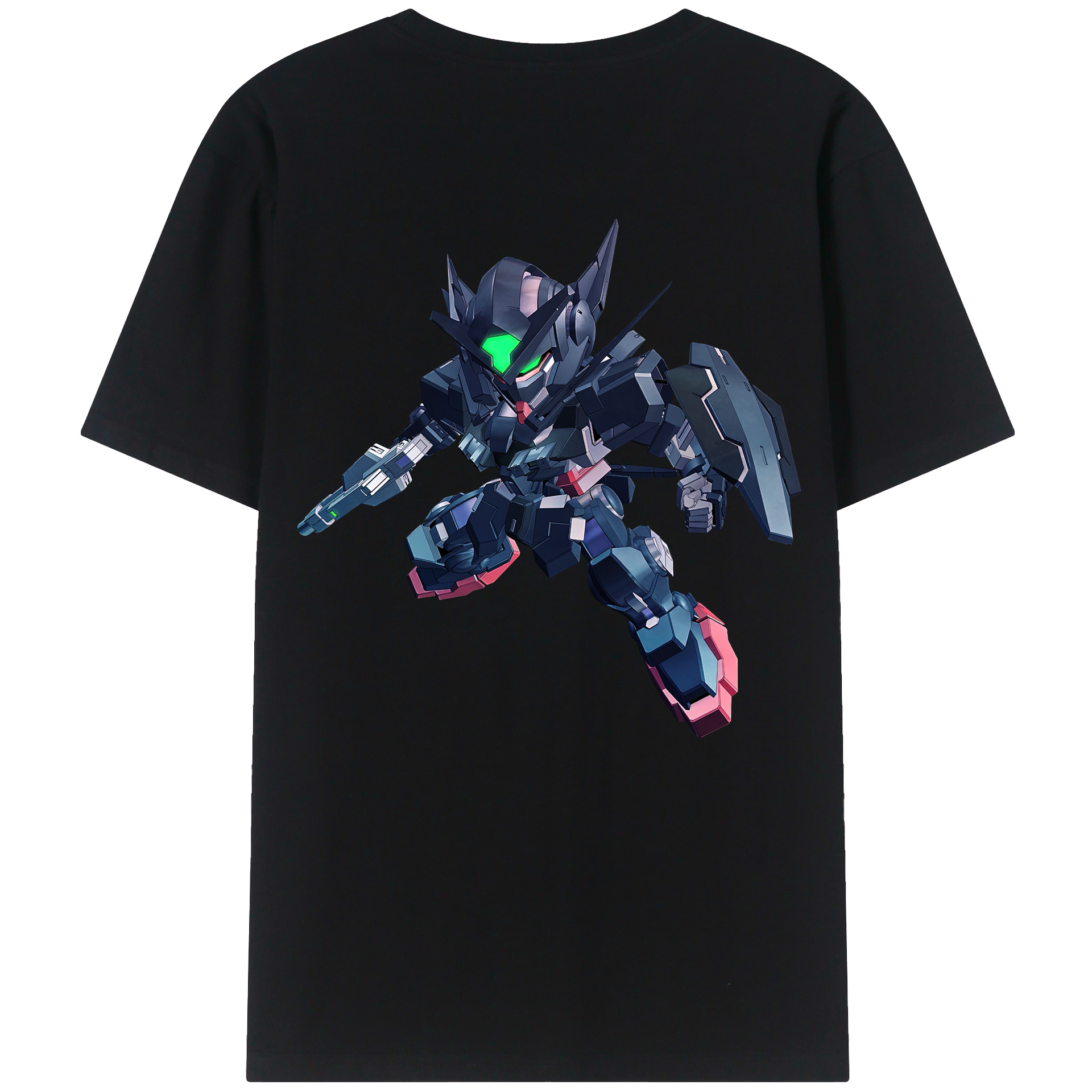 （画像用） 機動戦士ガンダム Mobile Suit Gundam レディース半袖Tシャツ(バックプリント)