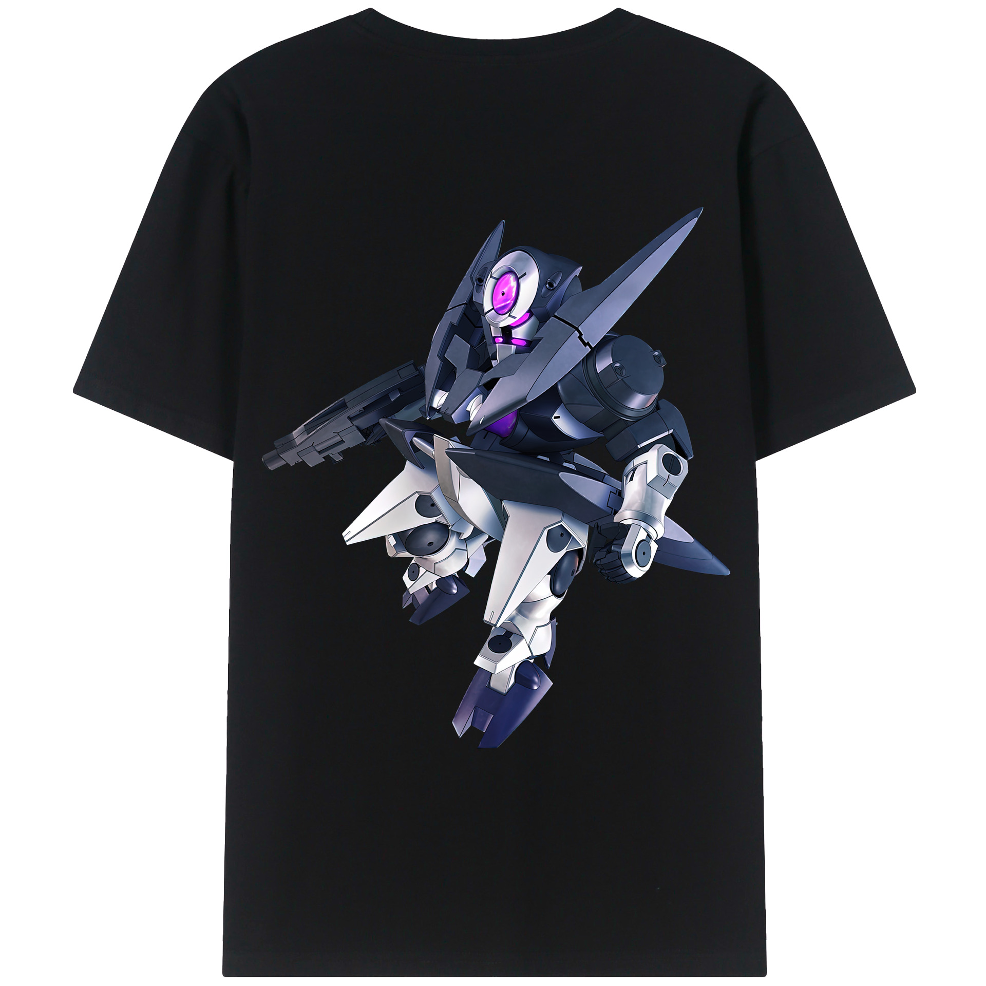 （画像用） 機動戦士ガンダム Mobile Suit Gundam レディース半袖Tシャツ(バックプリント)
