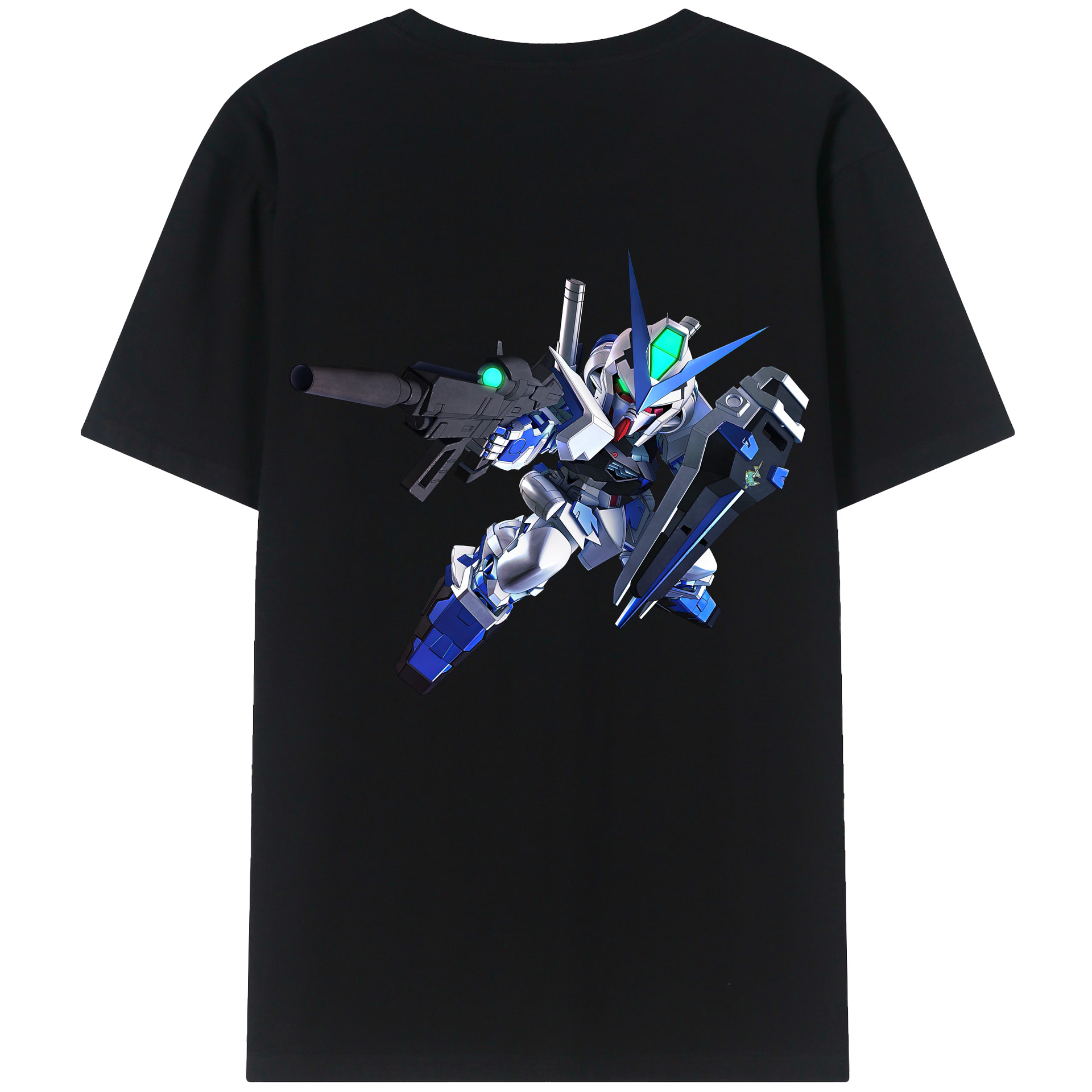 （画像用） 機動戦士ガンダム Mobile Suit Gundam レディース半袖Tシャツ(バックプリント)