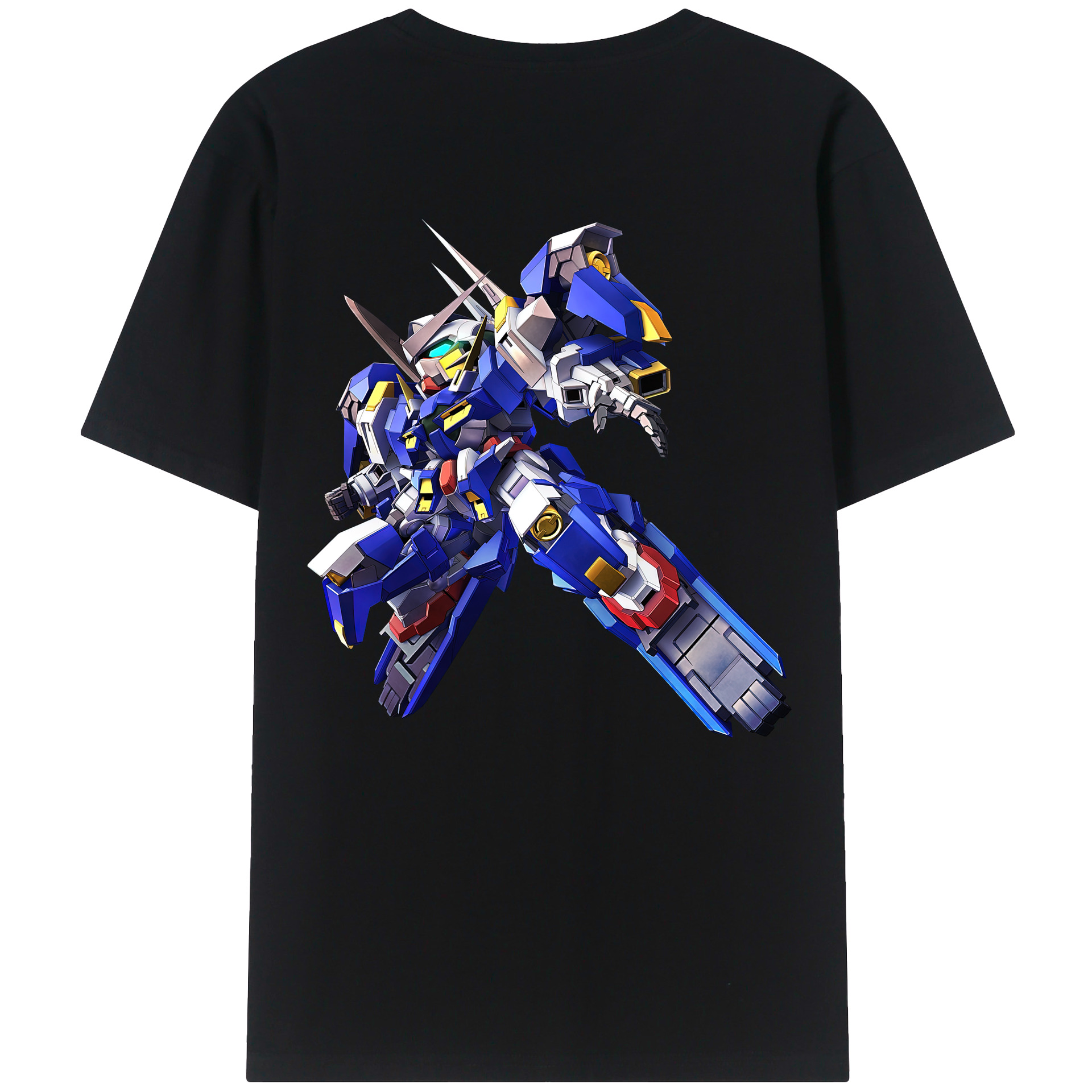 （画像用） 機動戦士ガンダム Mobile Suit Gundam レディース半袖Tシャツ(バックプリント)