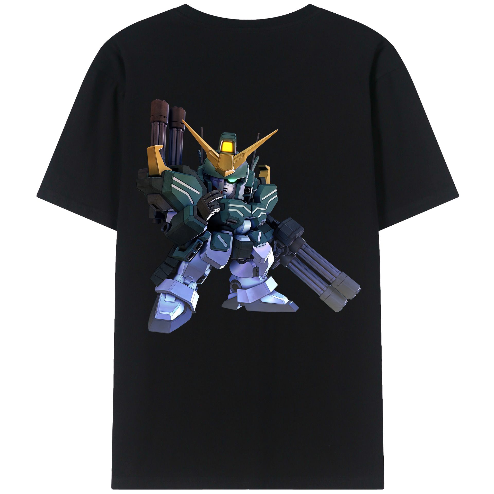 （画像用） 機動戦士ガンダム Mobile Suit Gundam レディース半袖Tシャツ(バックプリント)