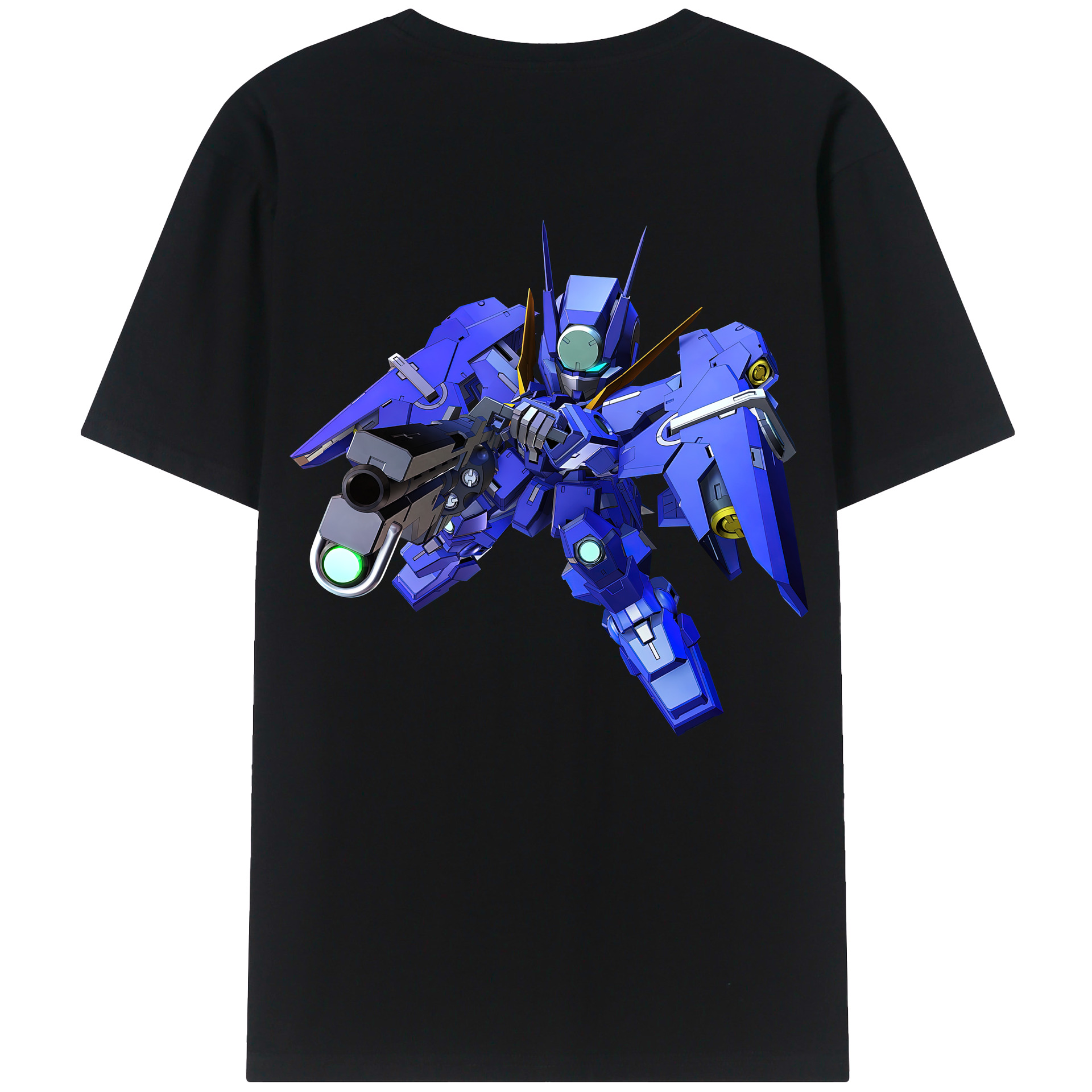 （画像用） 機動戦士ガンダム Mobile Suit Gundam レディース半袖Tシャツ(バックプリント)