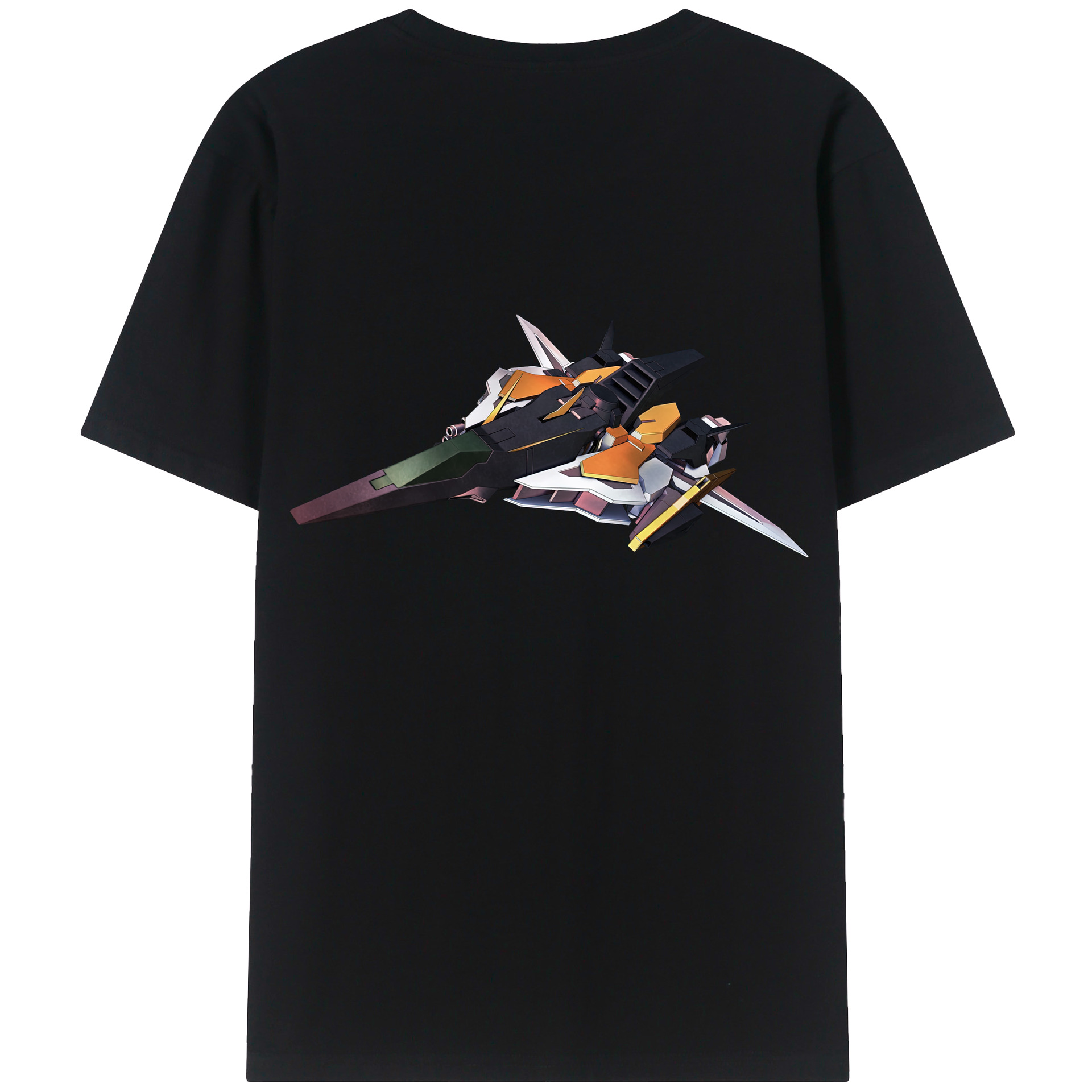 （画像用） 機動戦士ガンダム Mobile Suit Gundam レディース半袖Tシャツ(バックプリント)