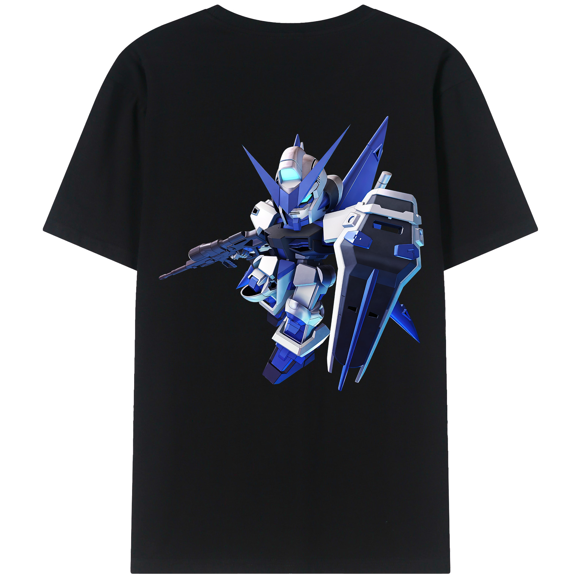 （画像用） 機動戦士ガンダム Mobile Suit Gundam レディース半袖Tシャツ(バックプリント)
