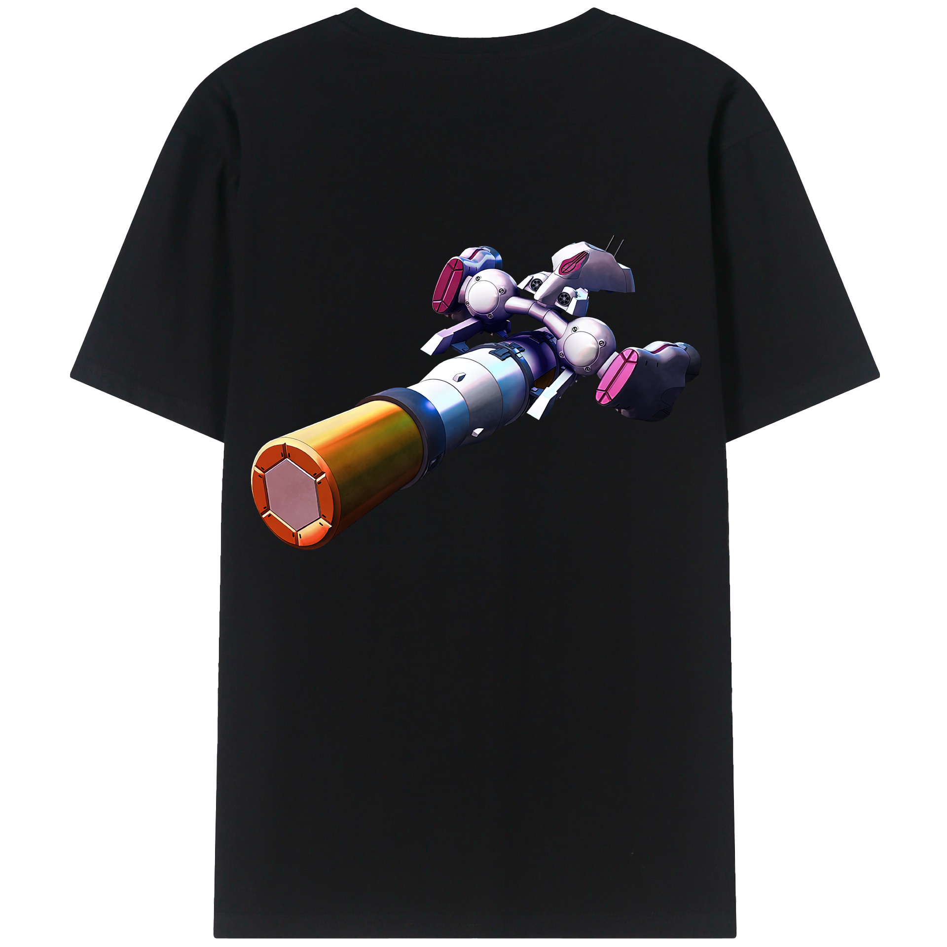 （画像用） 機動戦士ガンダム Mobile Suit Gundam レディース半袖Tシャツ(バックプリント)