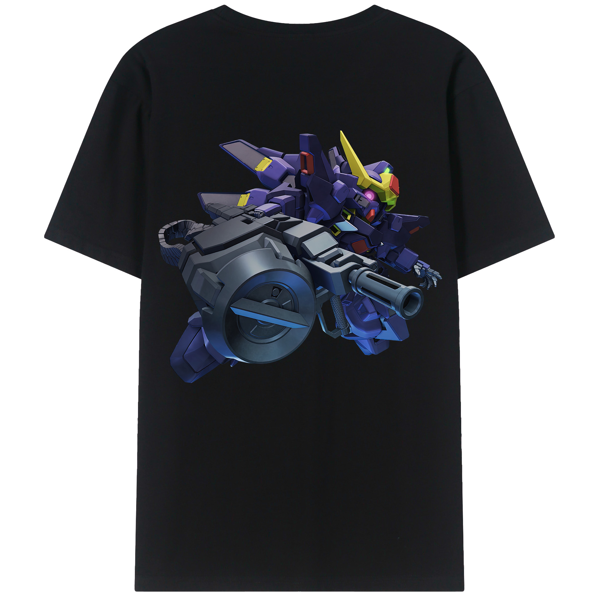 （画像用） 機動戦士ガンダム Mobile Suit Gundam レディース半袖Tシャツ(バックプリント)