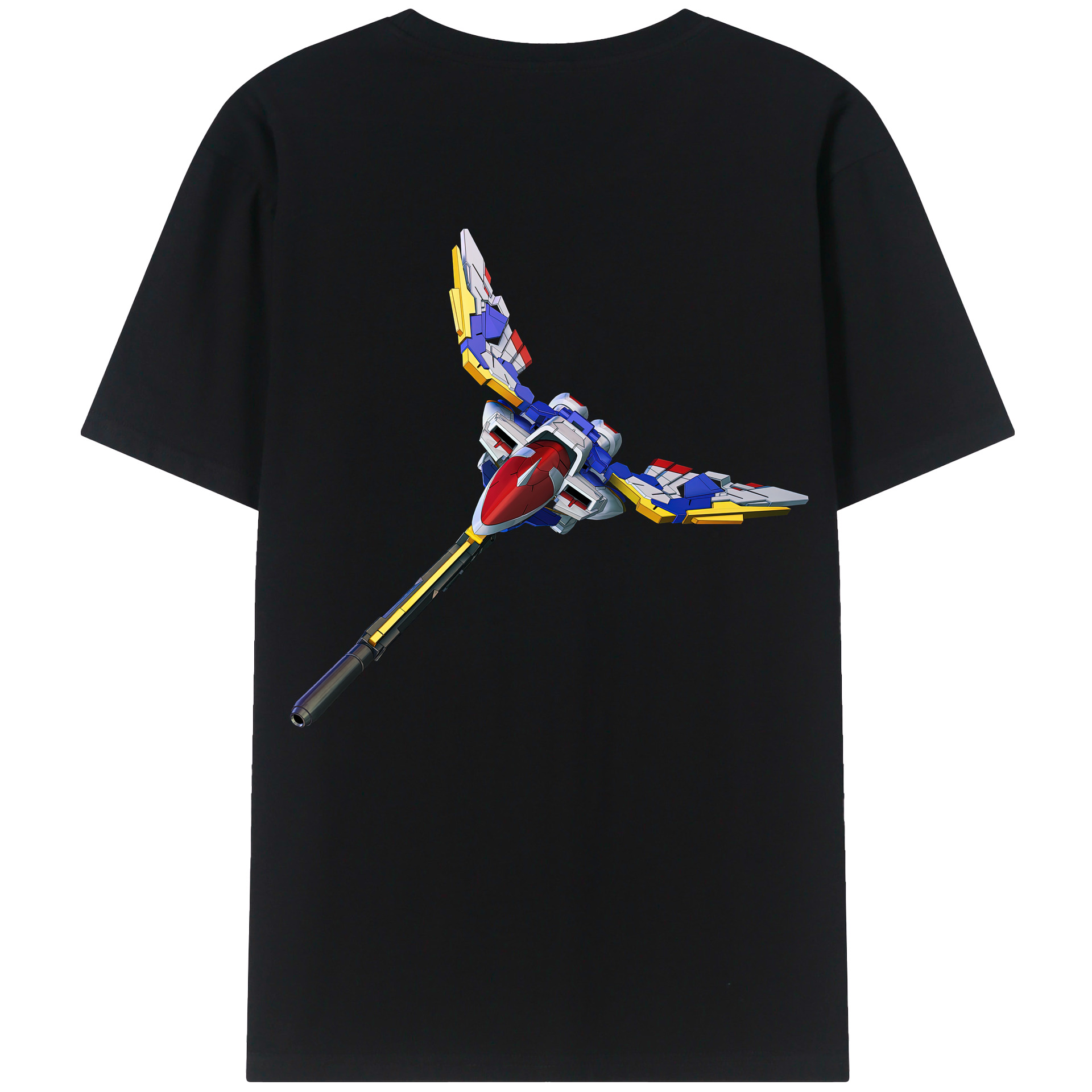 （画像用） 機動戦士ガンダム Mobile Suit Gundam レディース半袖Tシャツ(バックプリント)