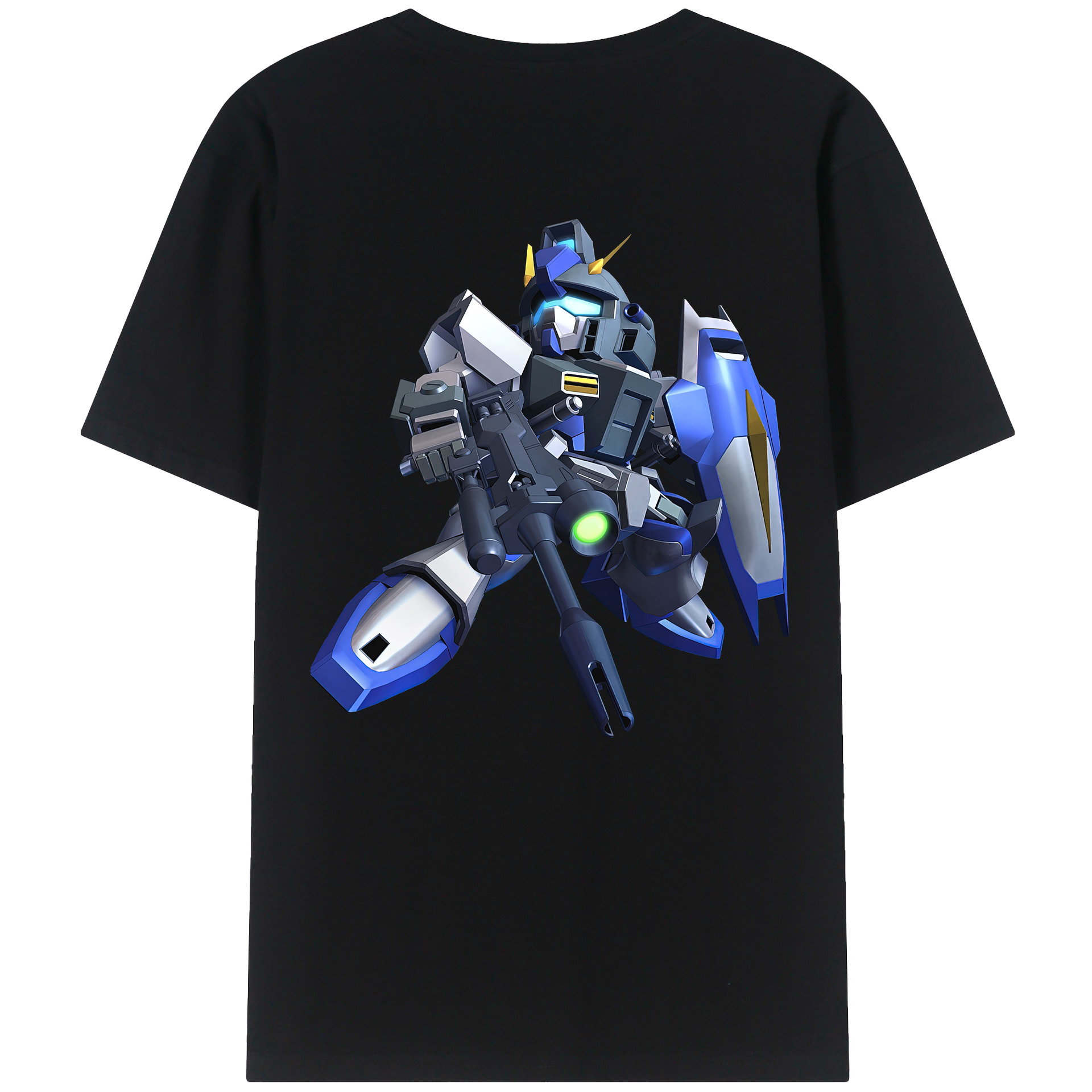 （画像用） 機動戦士ガンダム Mobile Suit Gundam レディース半袖Tシャツ(バックプリント)