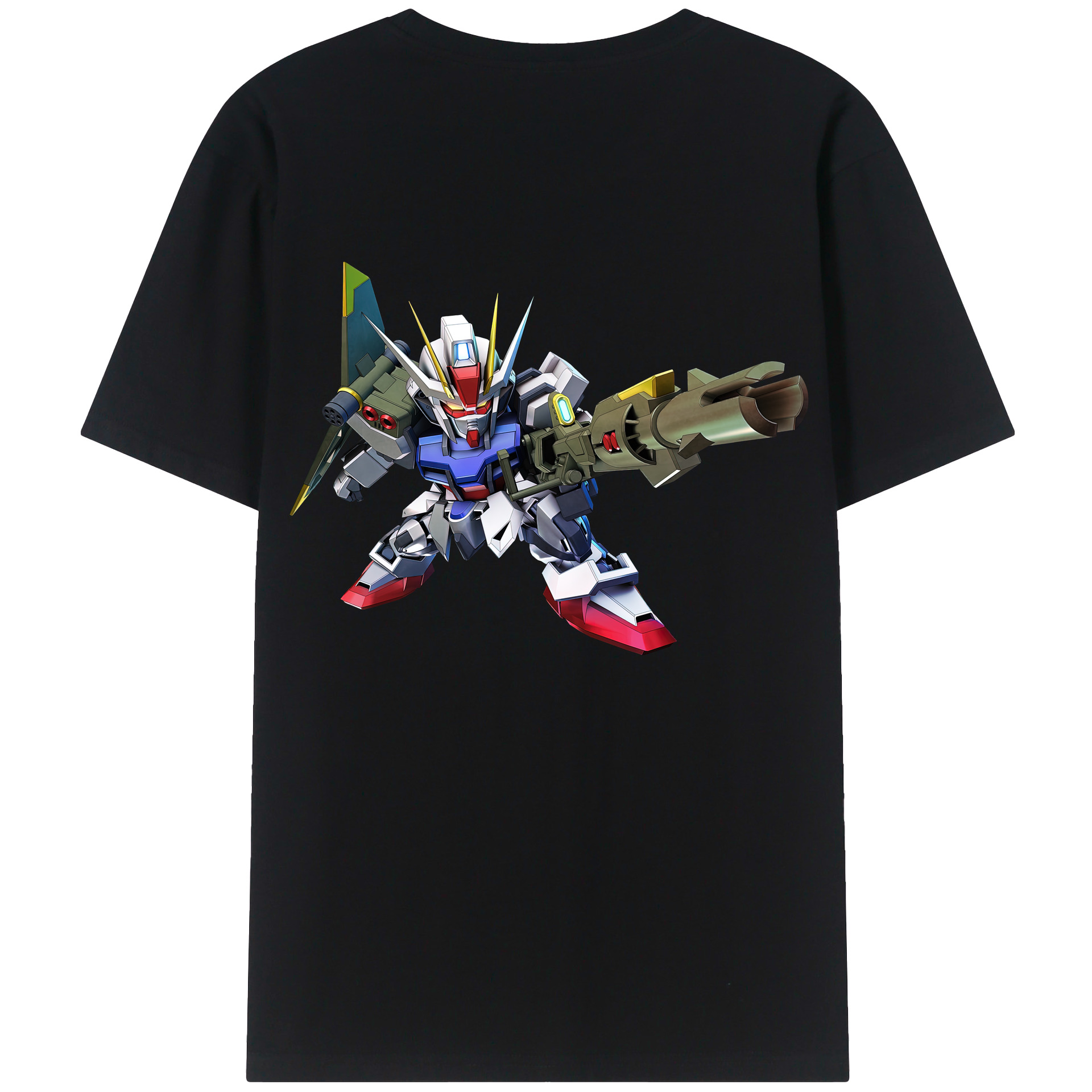 （画像用） 機動戦士ガンダム Mobile Suit Gundam レディース半袖Tシャツ(バックプリント)