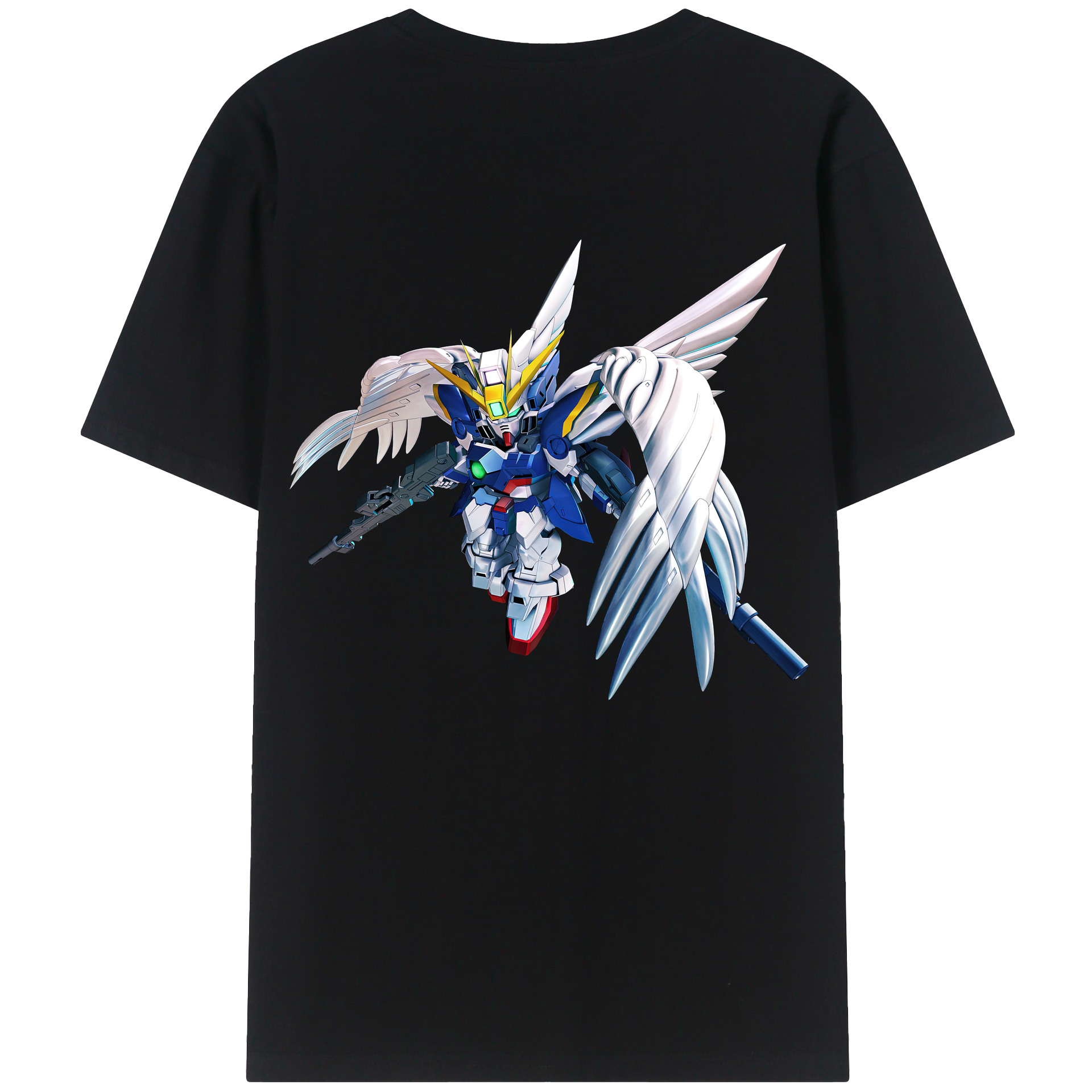 （画像用） 機動戦士ガンダム Mobile Suit Gundam レディース半袖Tシャツ(バックプリント)
