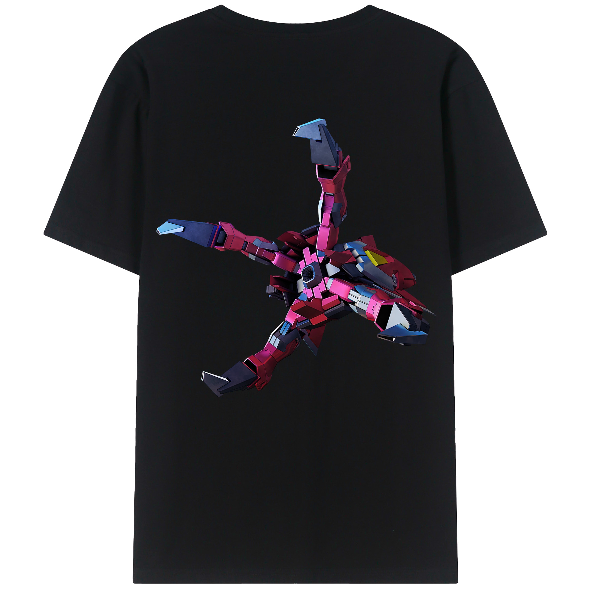 （画像用） 機動戦士ガンダム Mobile Suit Gundam レディース半袖Tシャツ(バックプリント)