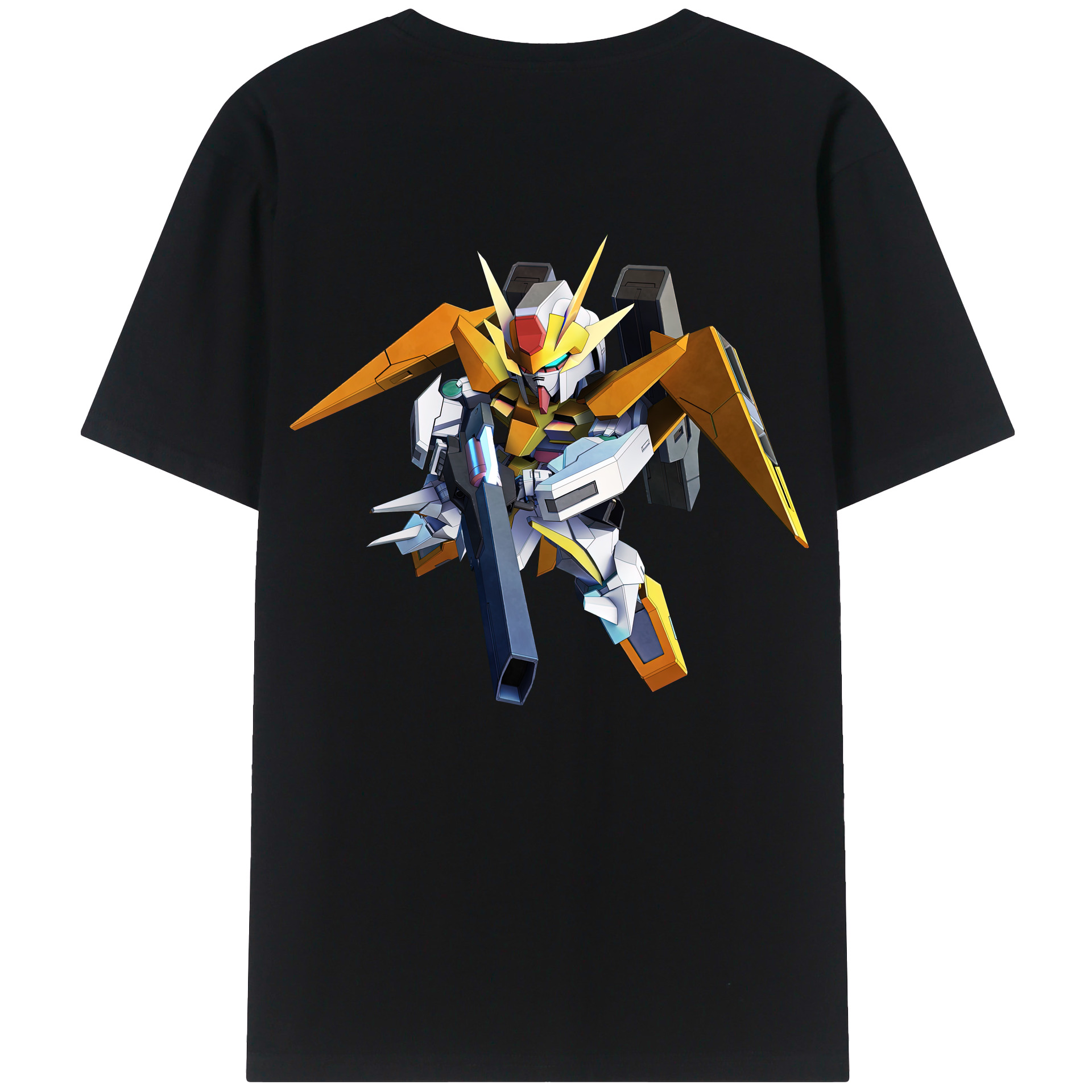 （画像用） 機動戦士ガンダム Mobile Suit Gundam レディース半袖Tシャツ(バックプリント)