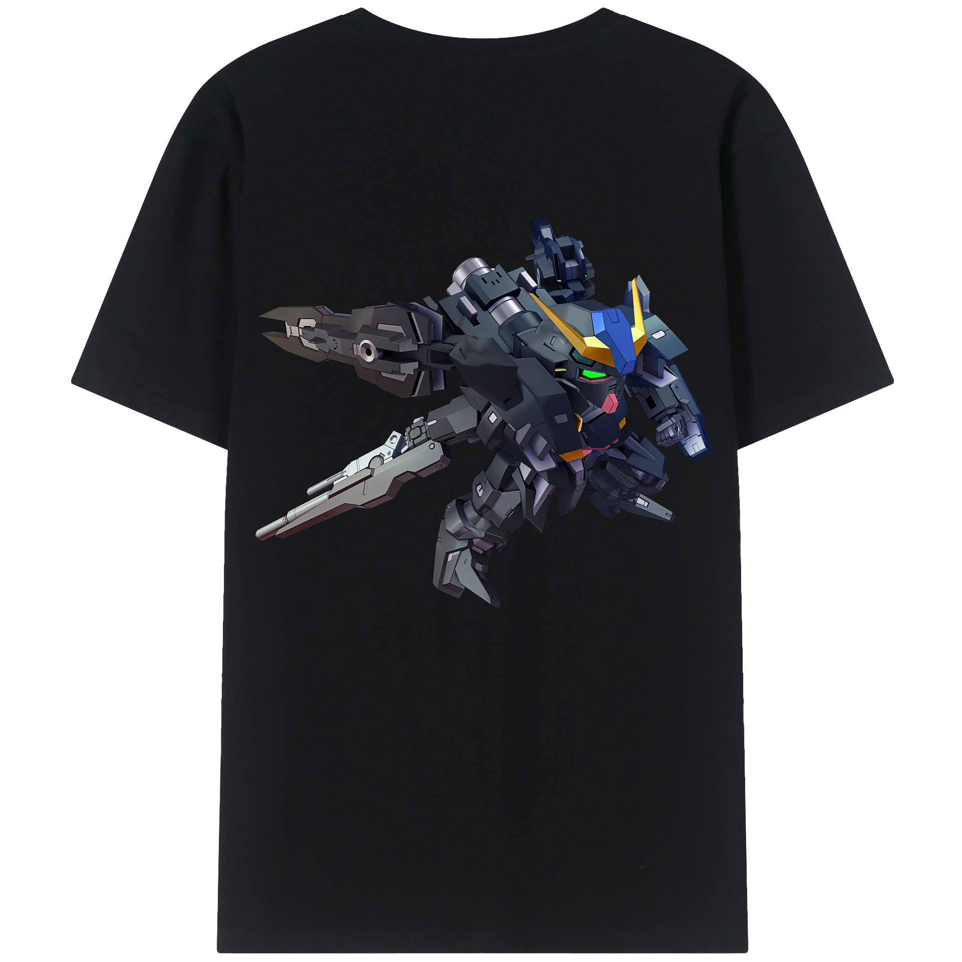 （画像用） 機動戦士ガンダム Mobile Suit Gundam レディース半袖Tシャツ(バックプリント)