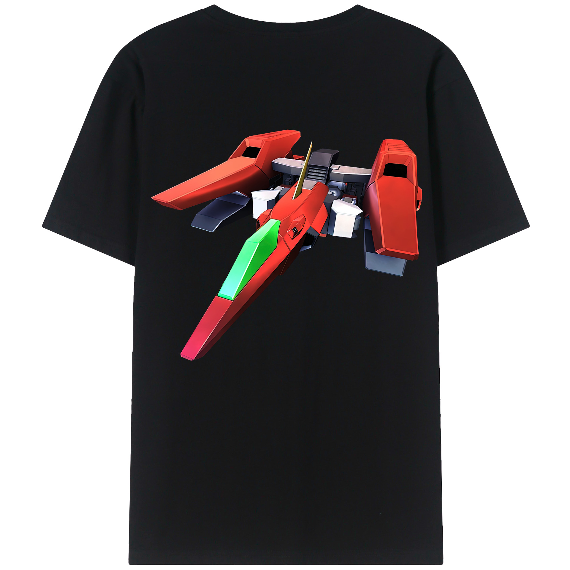 （画像用） 機動戦士ガンダム Mobile Suit Gundam レディース半袖Tシャツ(バックプリント)